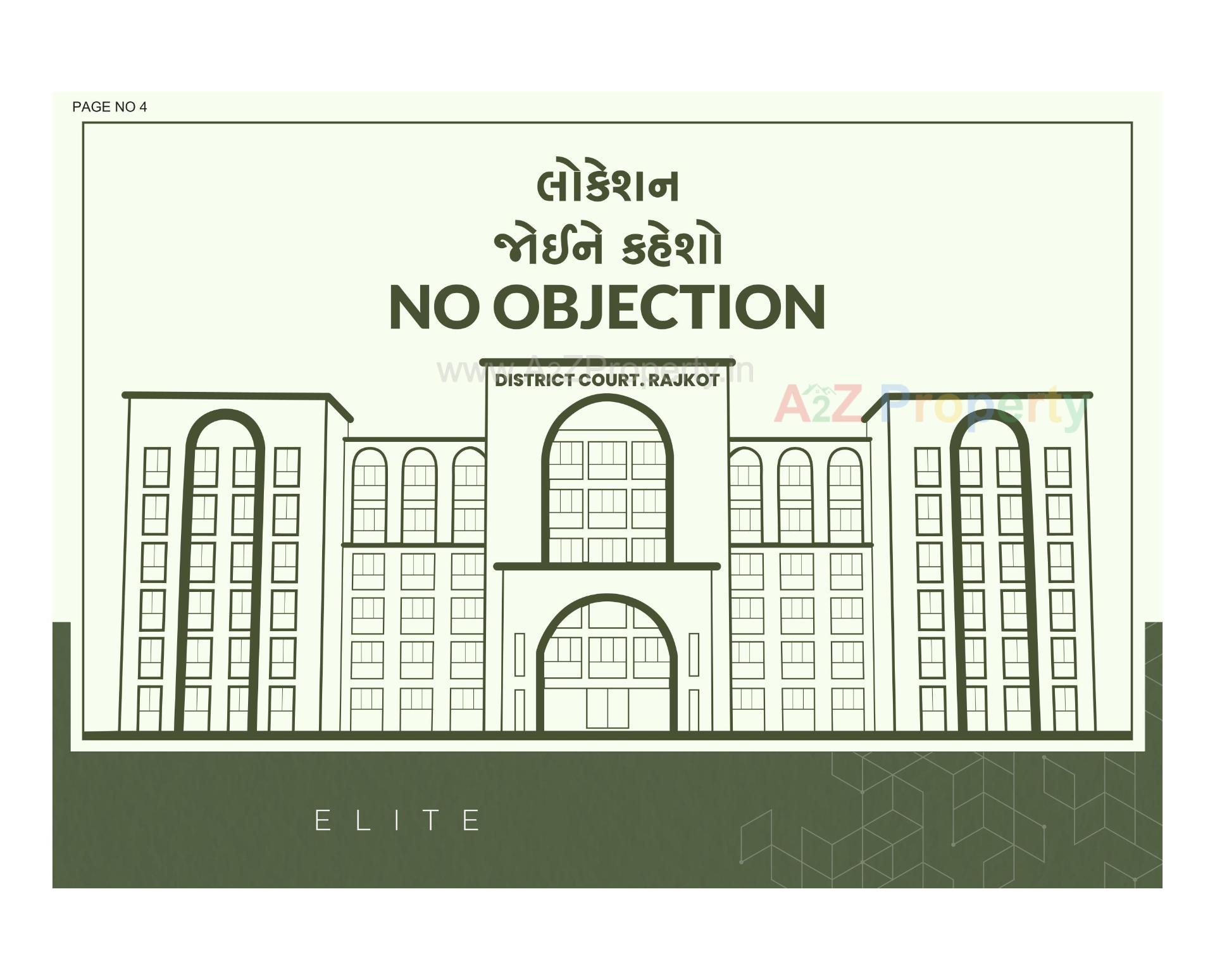 Layout of real estate project Sky Vista located at Madhapar, Rajkot, Gujarat