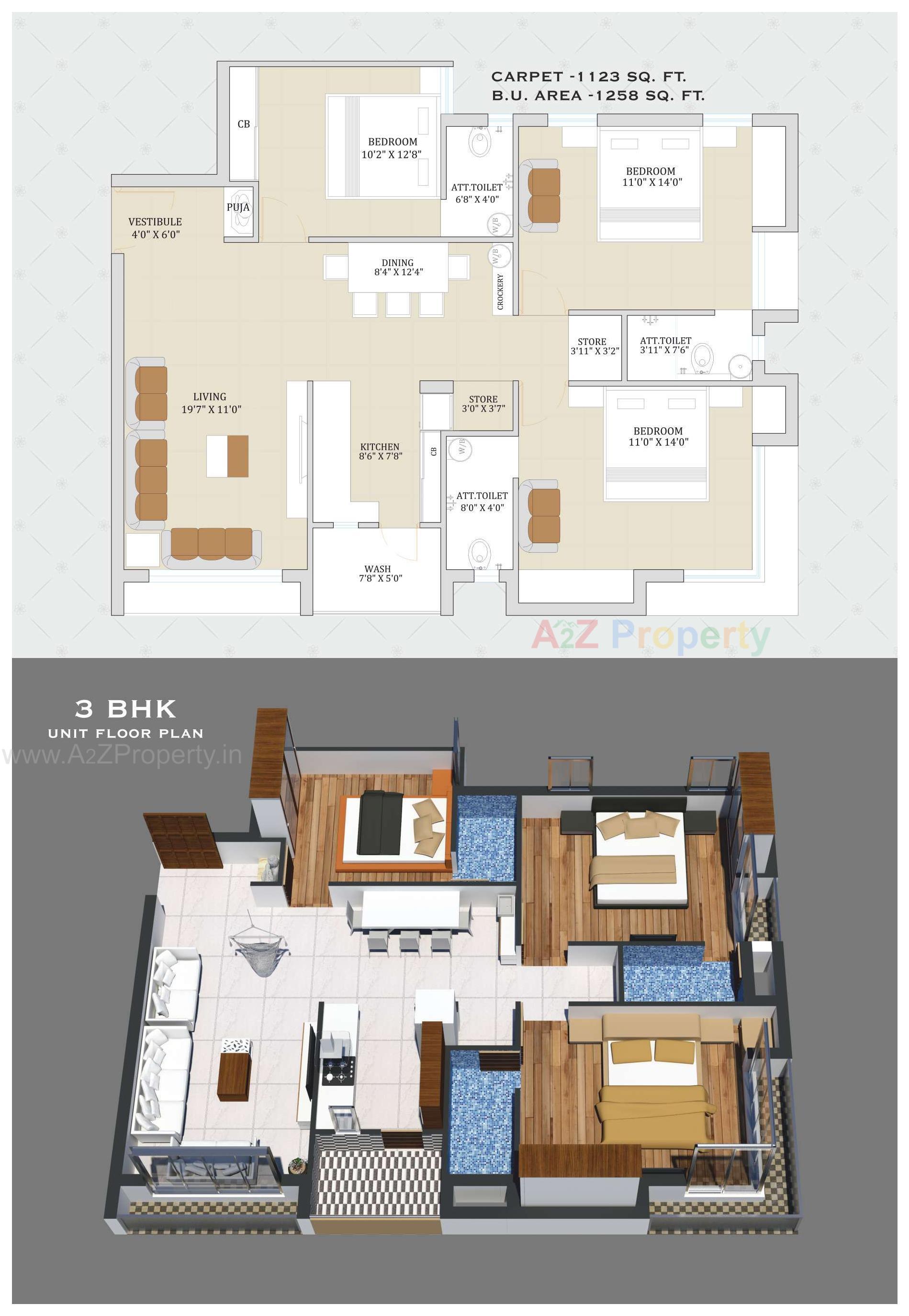 Layout of real estate project Sky Welkin located at Rajkot, Rajkot, Gujarat