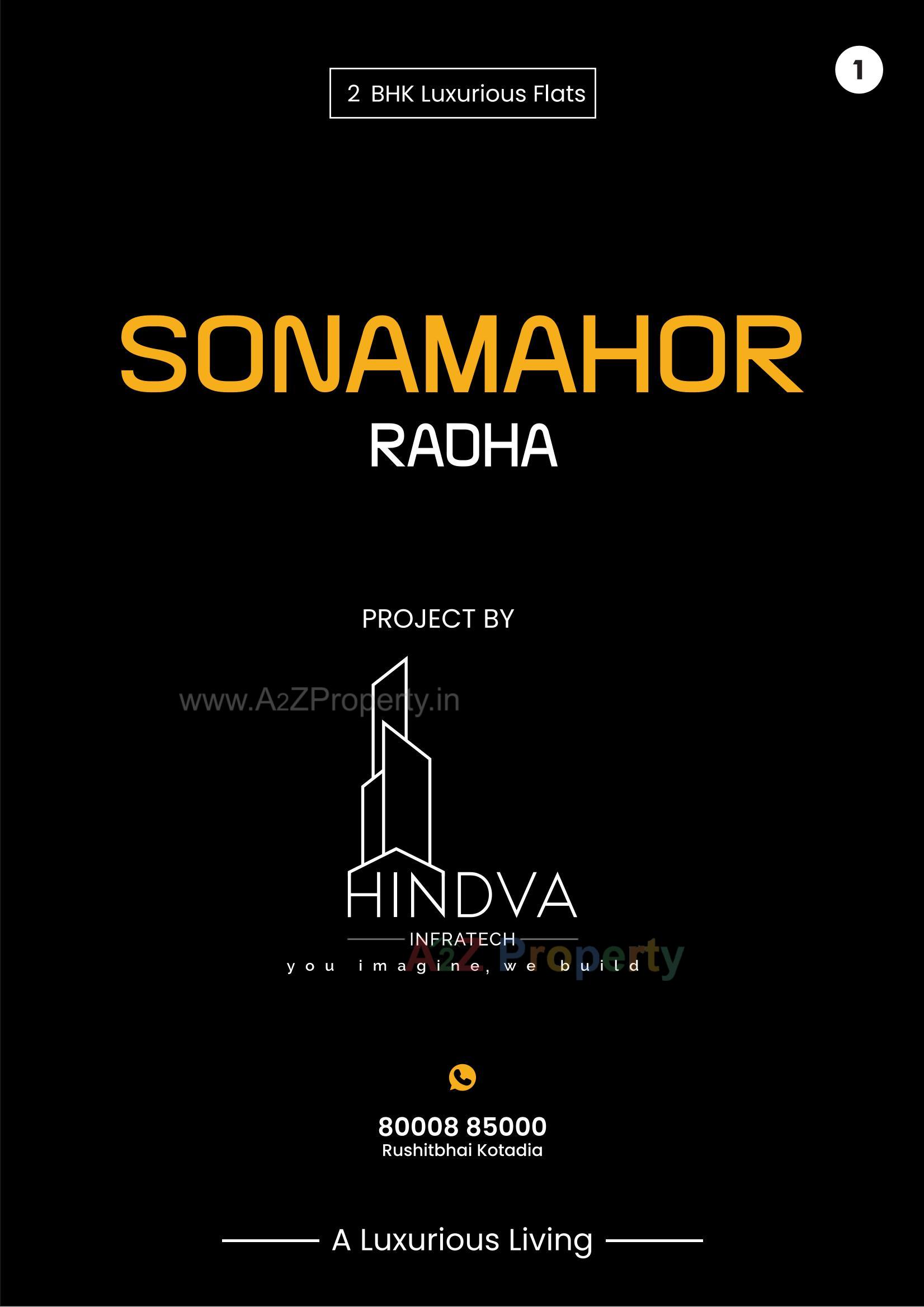  of real estate project Sonamahor Radha located at Mavdi, Rajkot, Gujarat