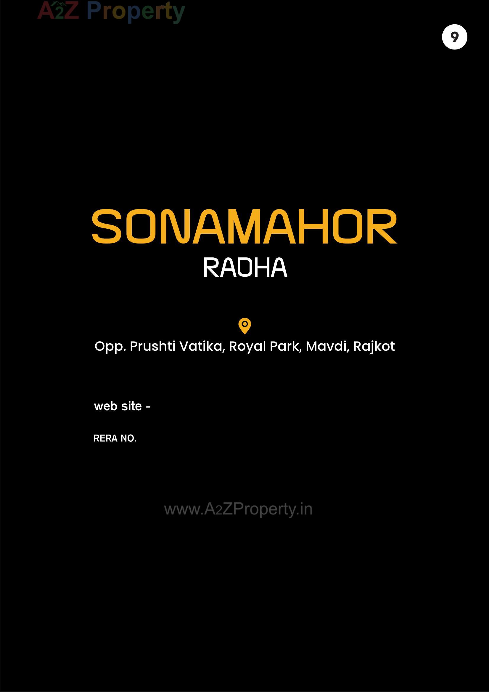  of real estate project Sonamahor Radha located at Mavdi, Rajkot, Gujarat