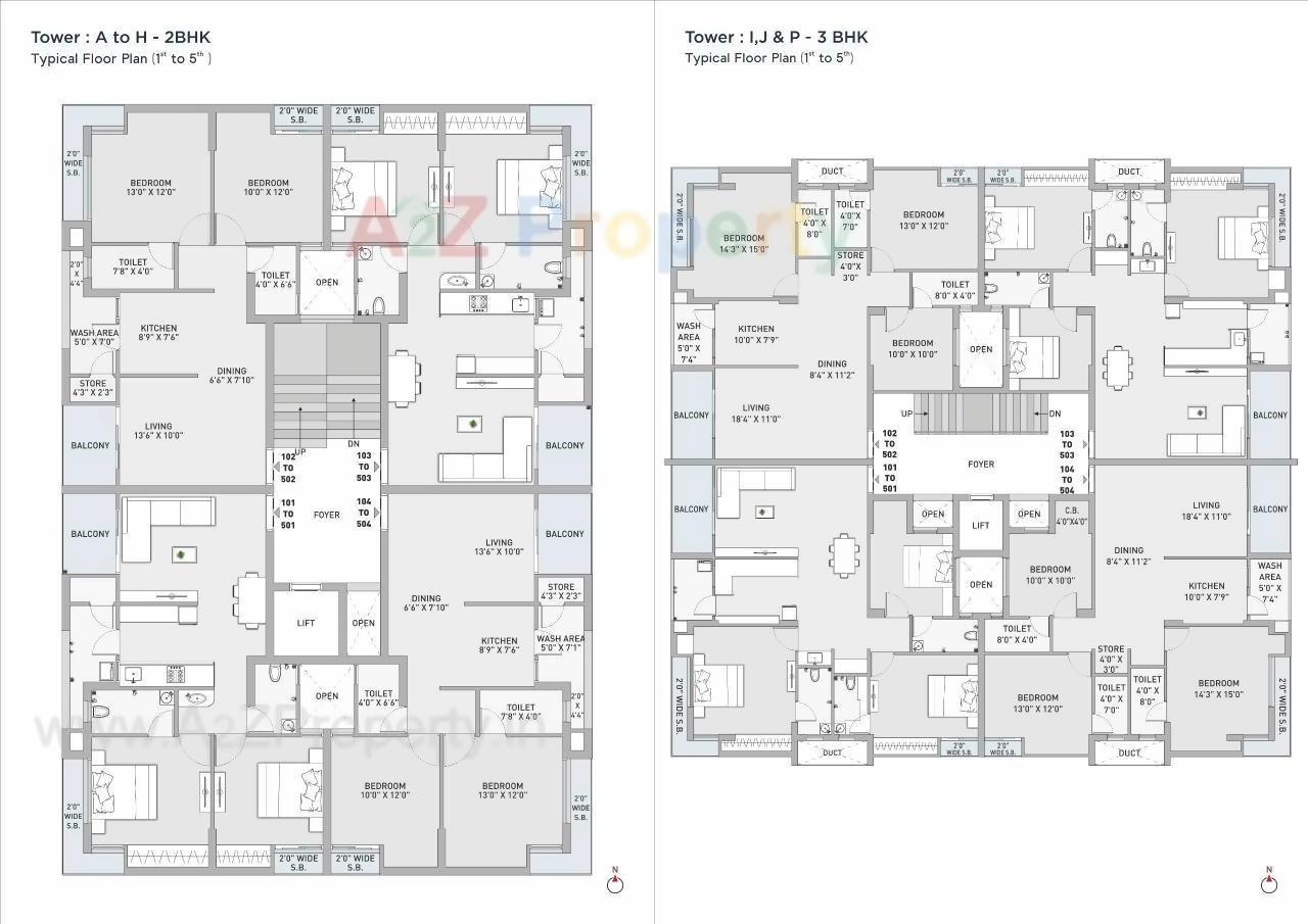 Layout of real estate project Sopan Elegance located at Rajkot, Rajkot, Gujarat