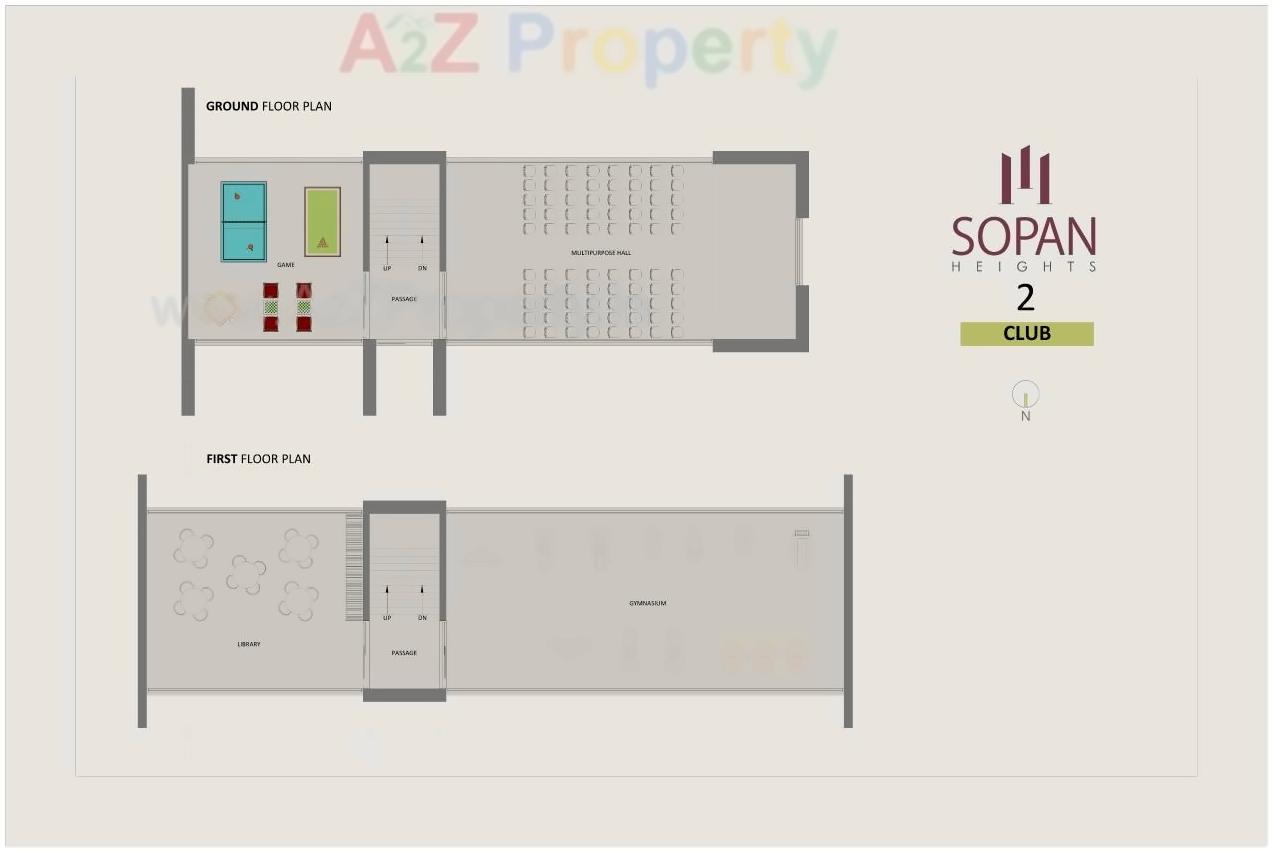 Layout of real estate project Sopan Heights located at Raiya, Rajkot, Gujarat