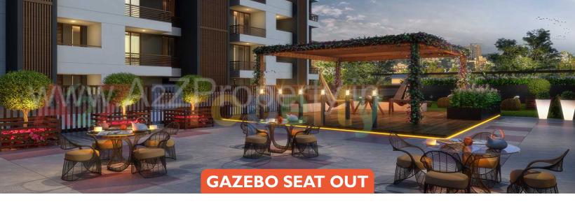 3D Elevation of real estate project Sopan Luxuria located at Raiya, Rajkot, Gujarat