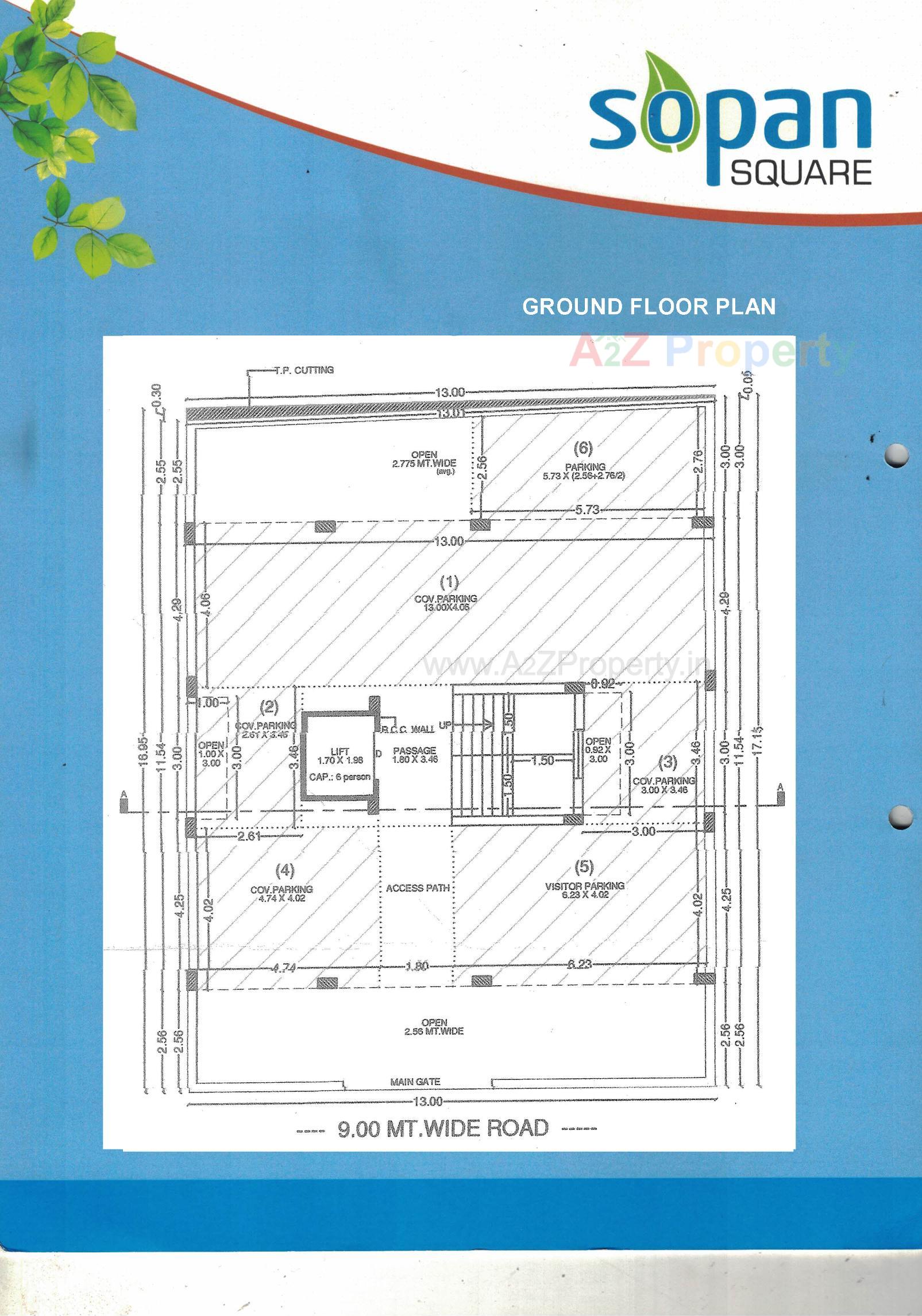 of real estate project Sopan Square located at Raiya, Rajkot, Gujarat