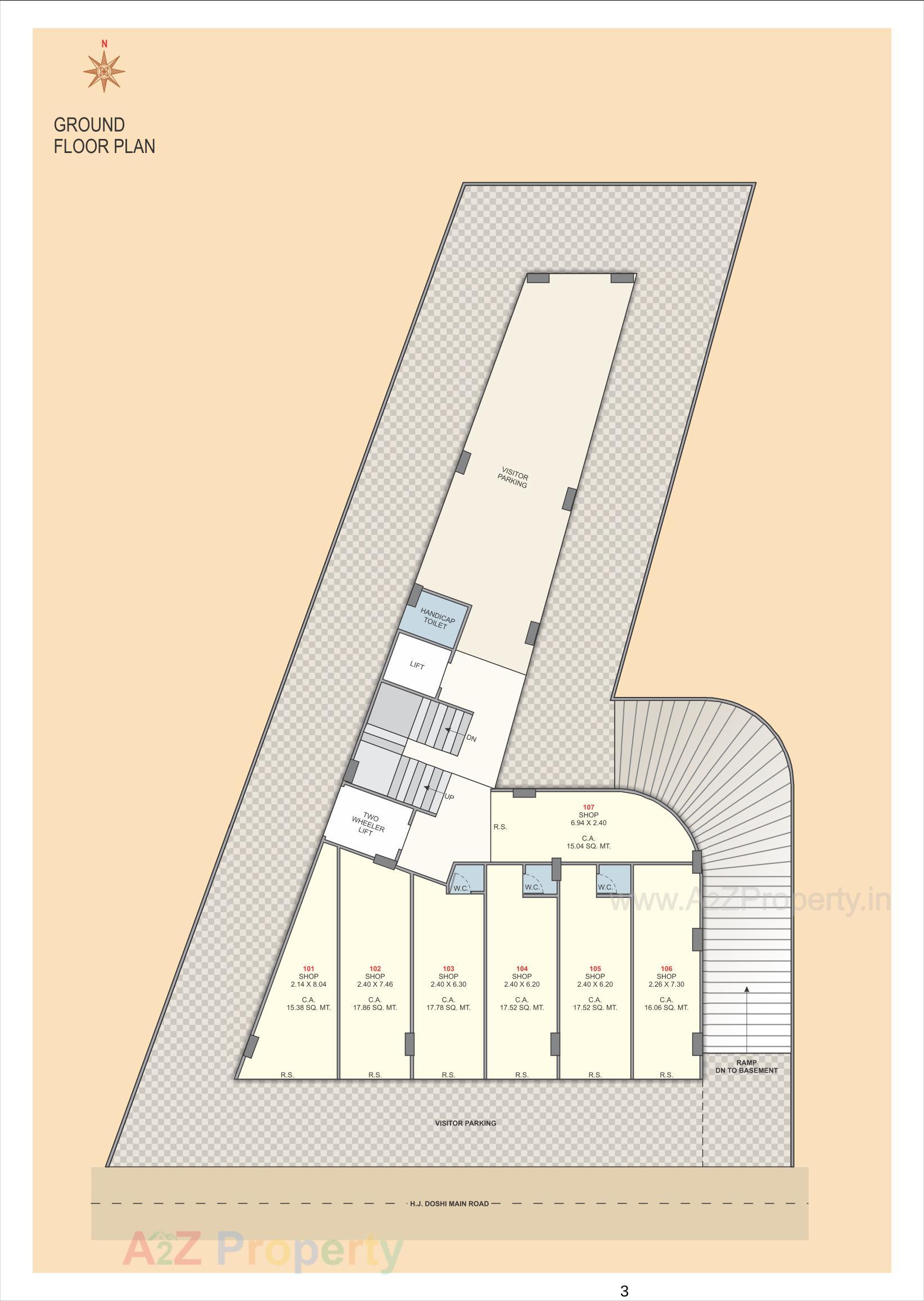 Layout of real estate project Status located at Rajkot, Rajkot, Gujarat