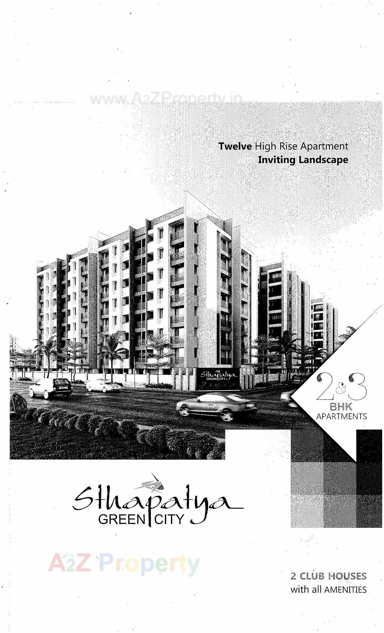 of real estate project Sthapatya Green City located at Kangashiyali, Rajkot, Gujarat