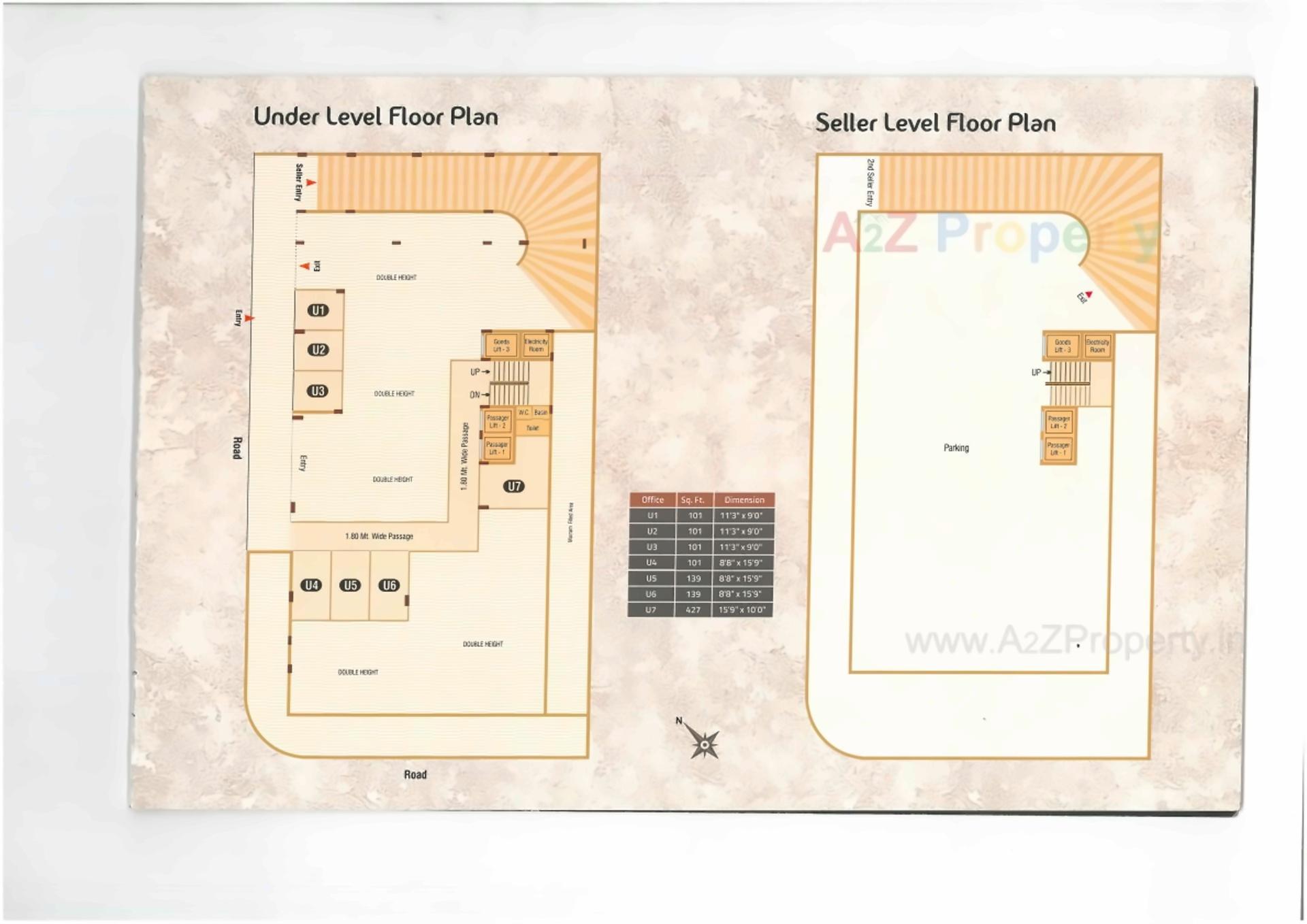 Layout of real estate project Sukh Sagar Avenue located at Rajkot, Rajkot, Gujarat