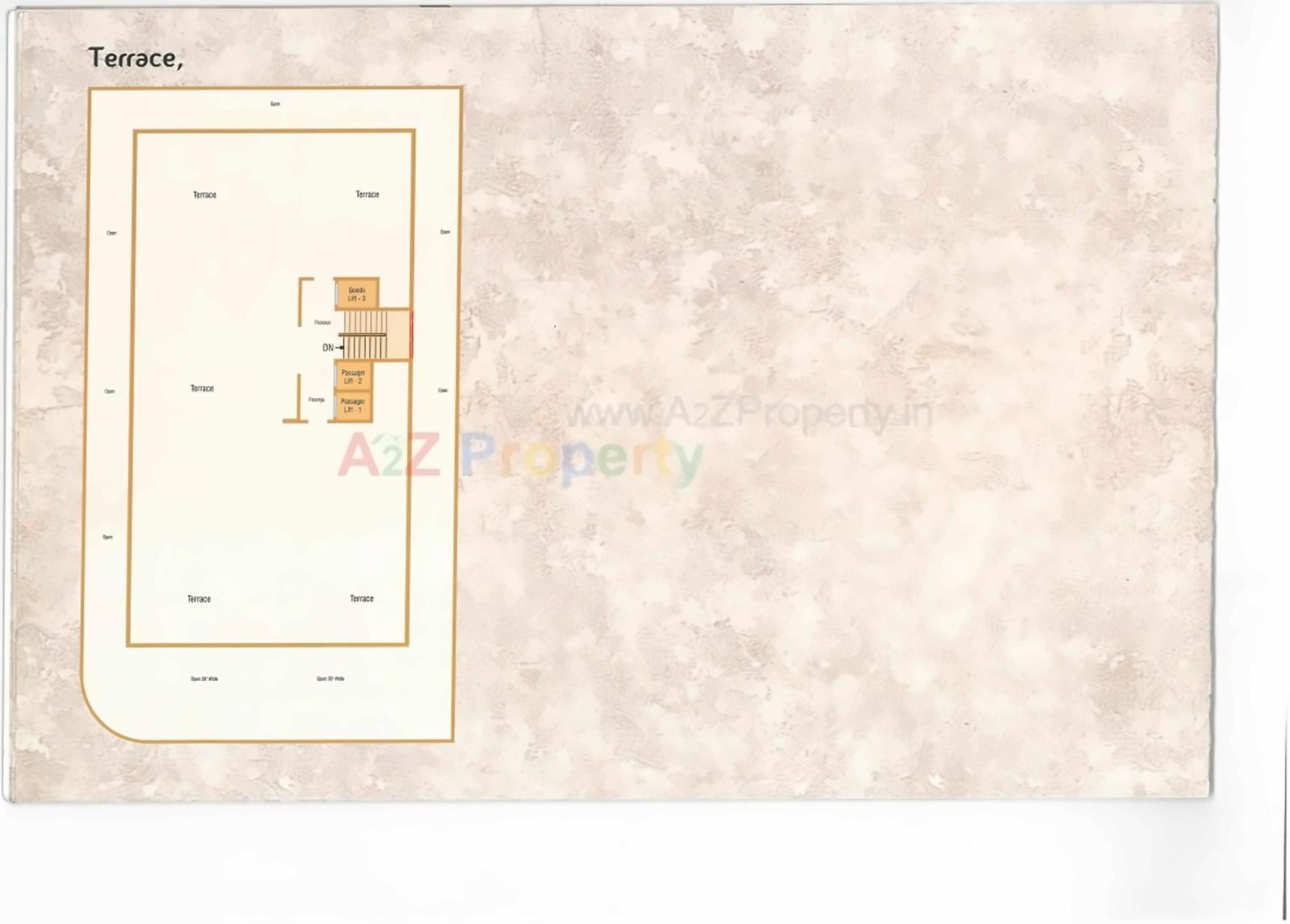 Layout of real estate project Sukh Sagar Avenue located at Rajkot, Rajkot, Gujarat