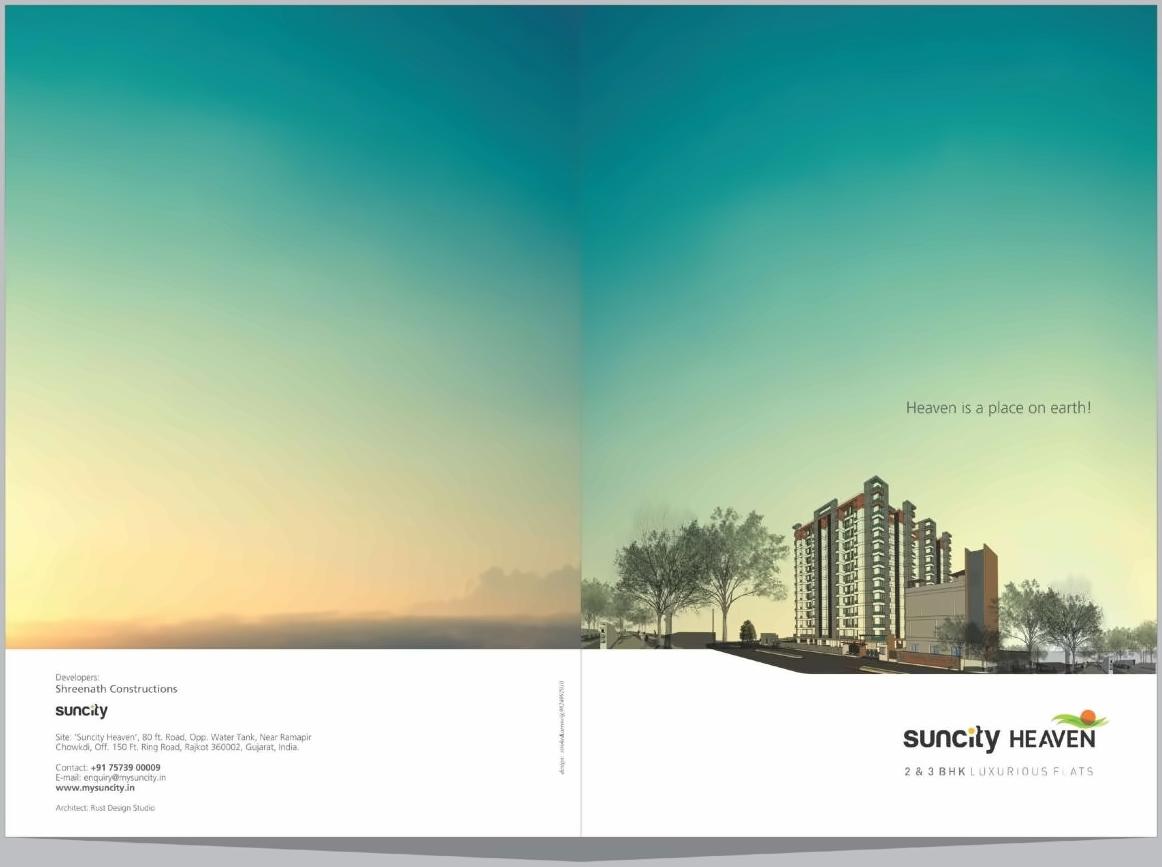  of real estate project Suncity Heaven located at Raiya, Rajkot, Gujarat