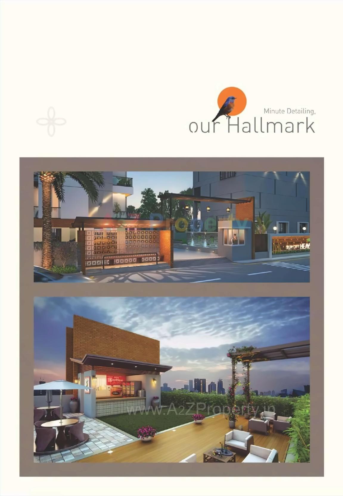 3D Elevation of real estate project Suncity Heaven located at Raiya, Rajkot, Gujarat