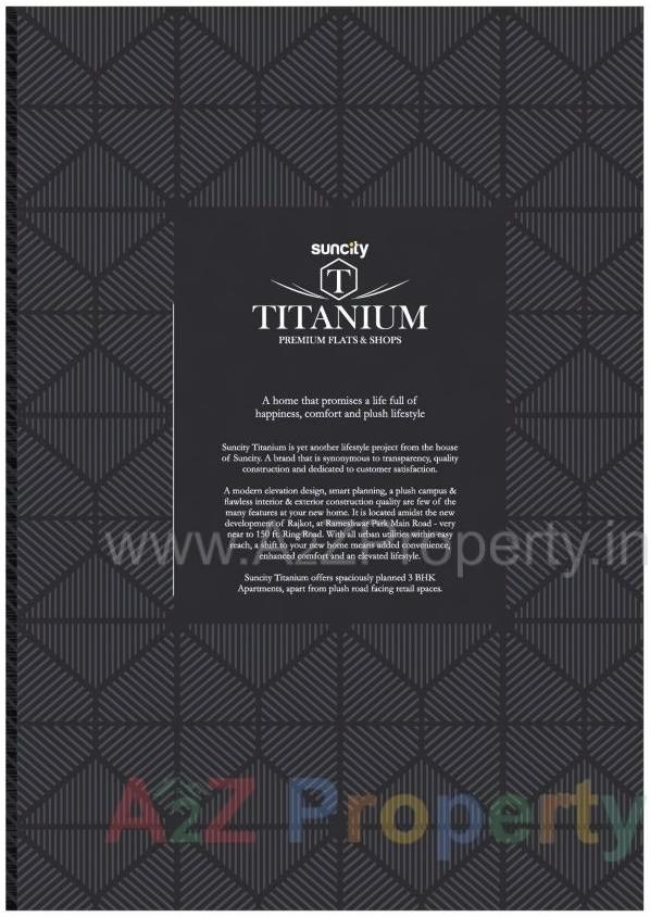  of real estate project Suncity Titanium located at Rajkot, Rajkot, Gujarat