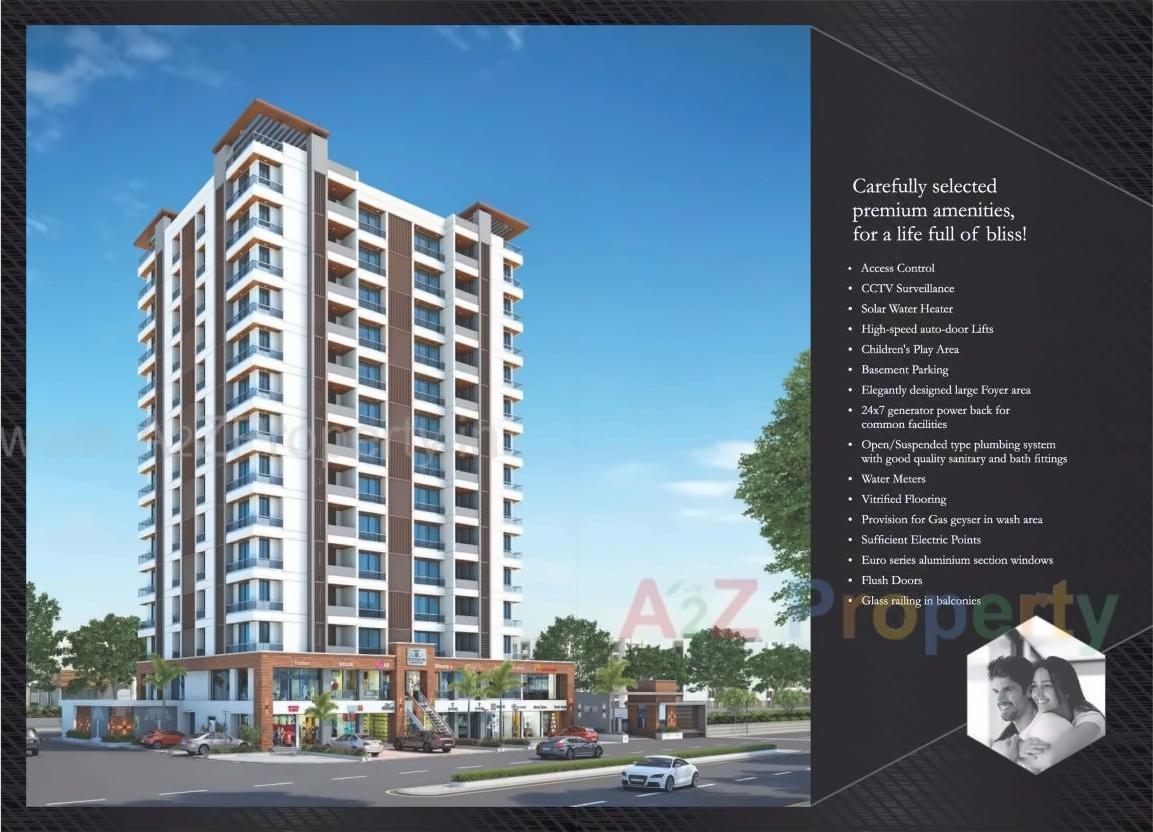 3D Elevation of real estate project Suncity Titanium located at Rajkot, Rajkot, Gujarat