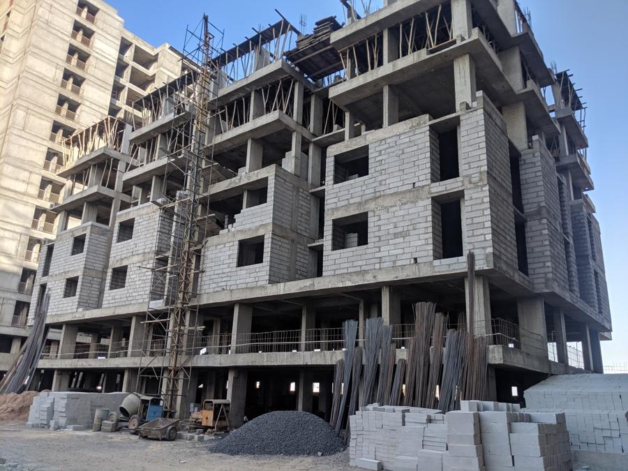 153333_const of real estate project Sundaram City located at Madhapar, Rajkot, Gujarat
