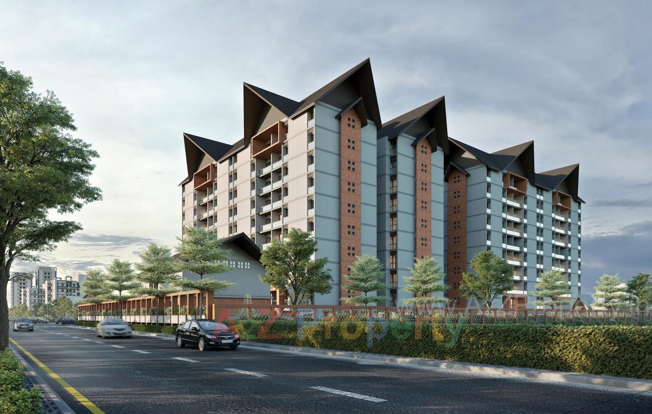 3D Elevation of real estate project Sundaram Gold located at Madhapar, Rajkot, Gujarat