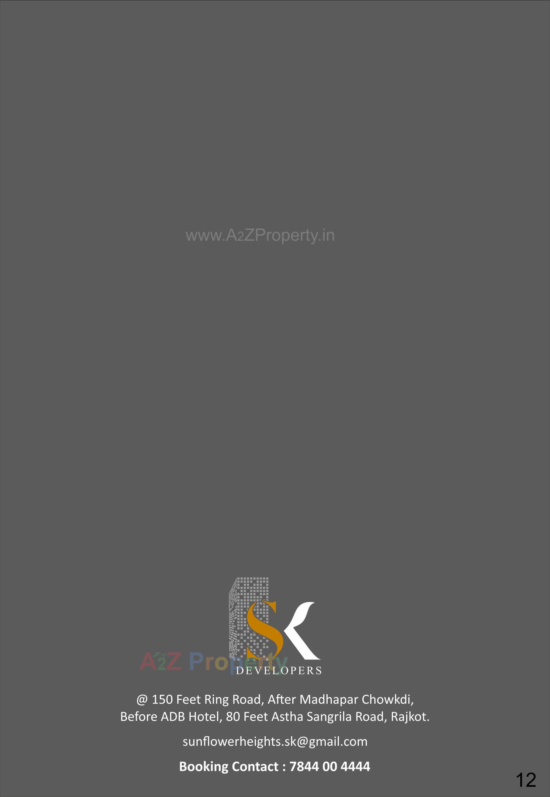  of real estate project Sunflower Heights located at Ronki, Rajkot, Gujarat