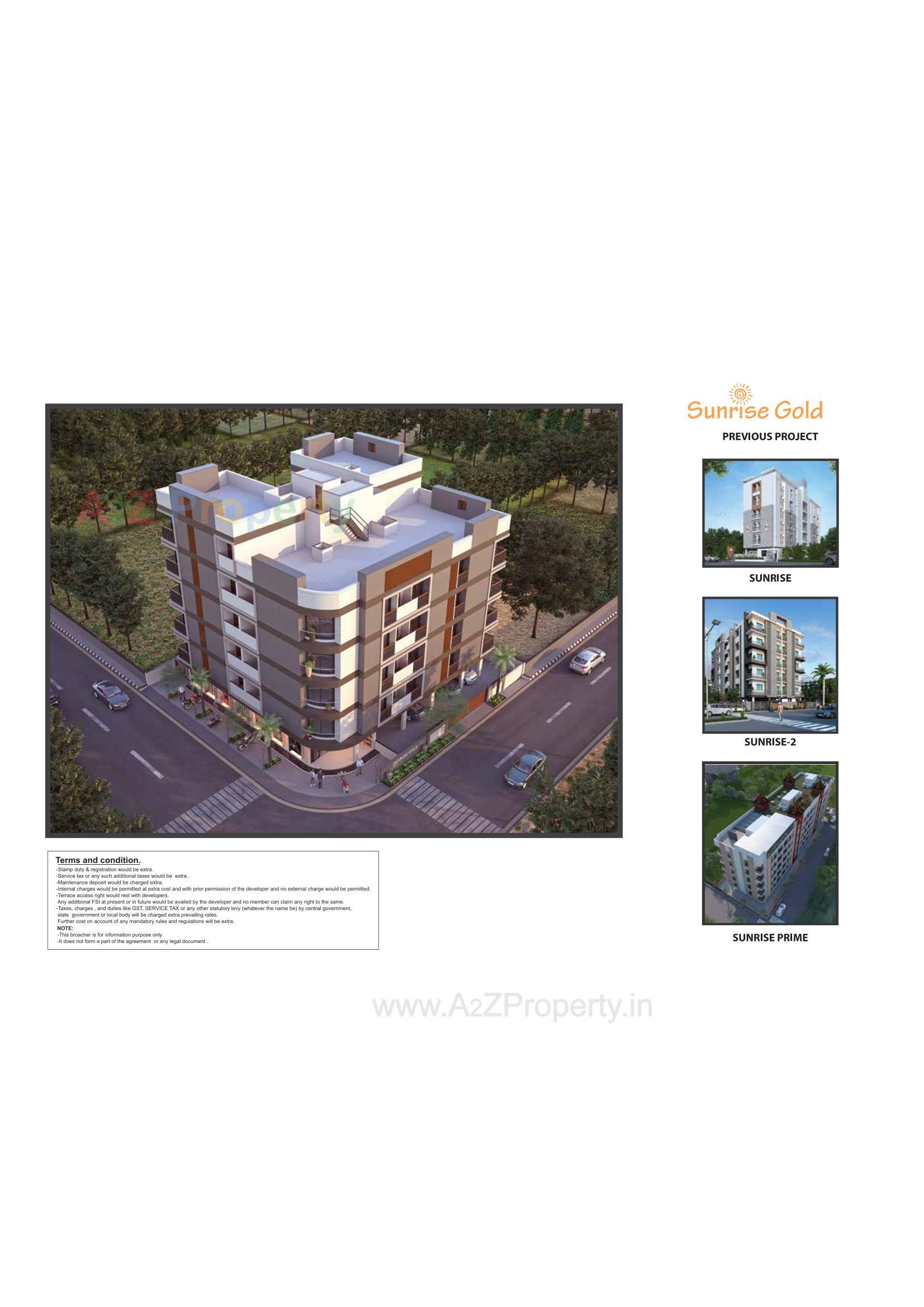  of real estate project Sunrise Gold located at Ghanteshwar, Rajkot, Gujarat