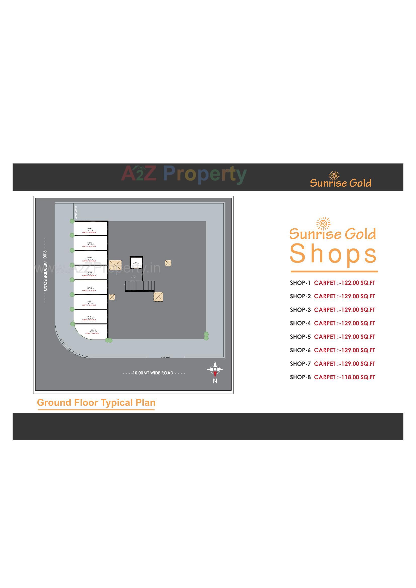  of real estate project Sunrise Gold located at Ghanteshwar, Rajkot, Gujarat