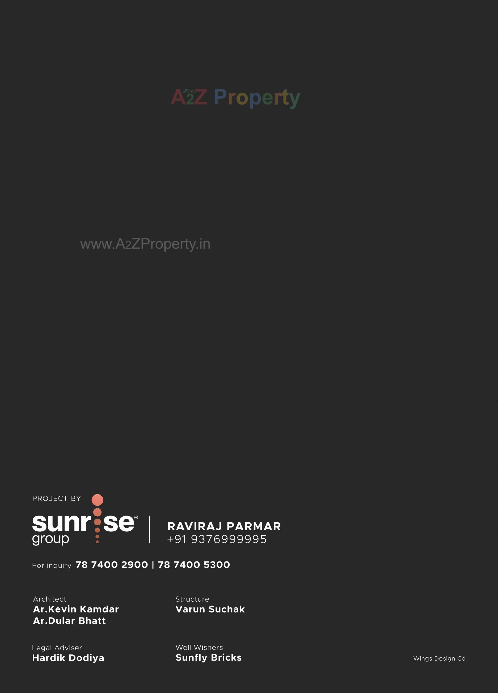  of real estate project Sunrise Platinum located at Ghanteshwar, Rajkot, Gujarat