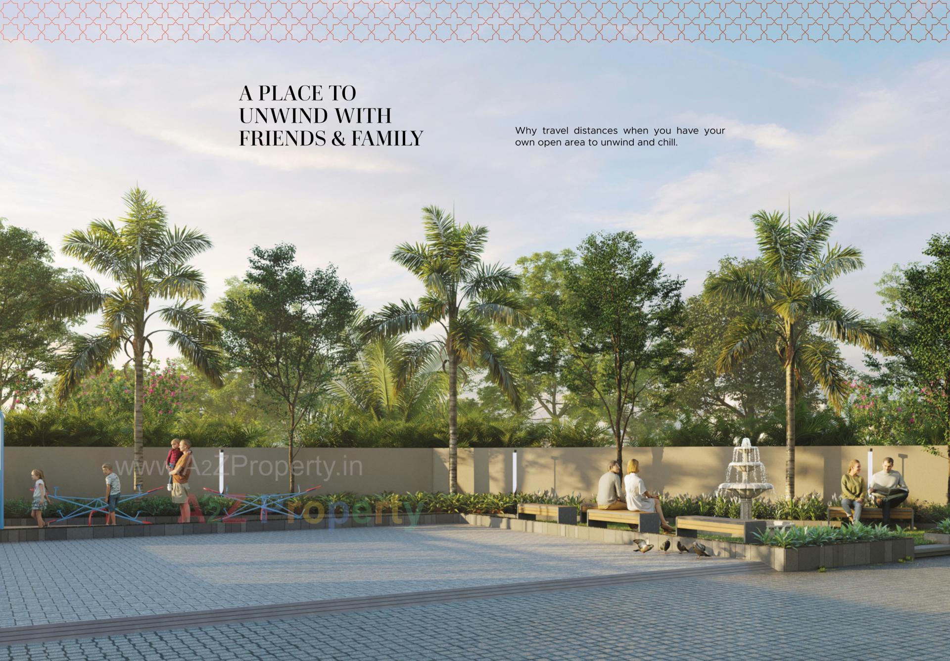 3D Elevation of real estate project Sunrise Platinum located at Ghanteshwar, Rajkot, Gujarat