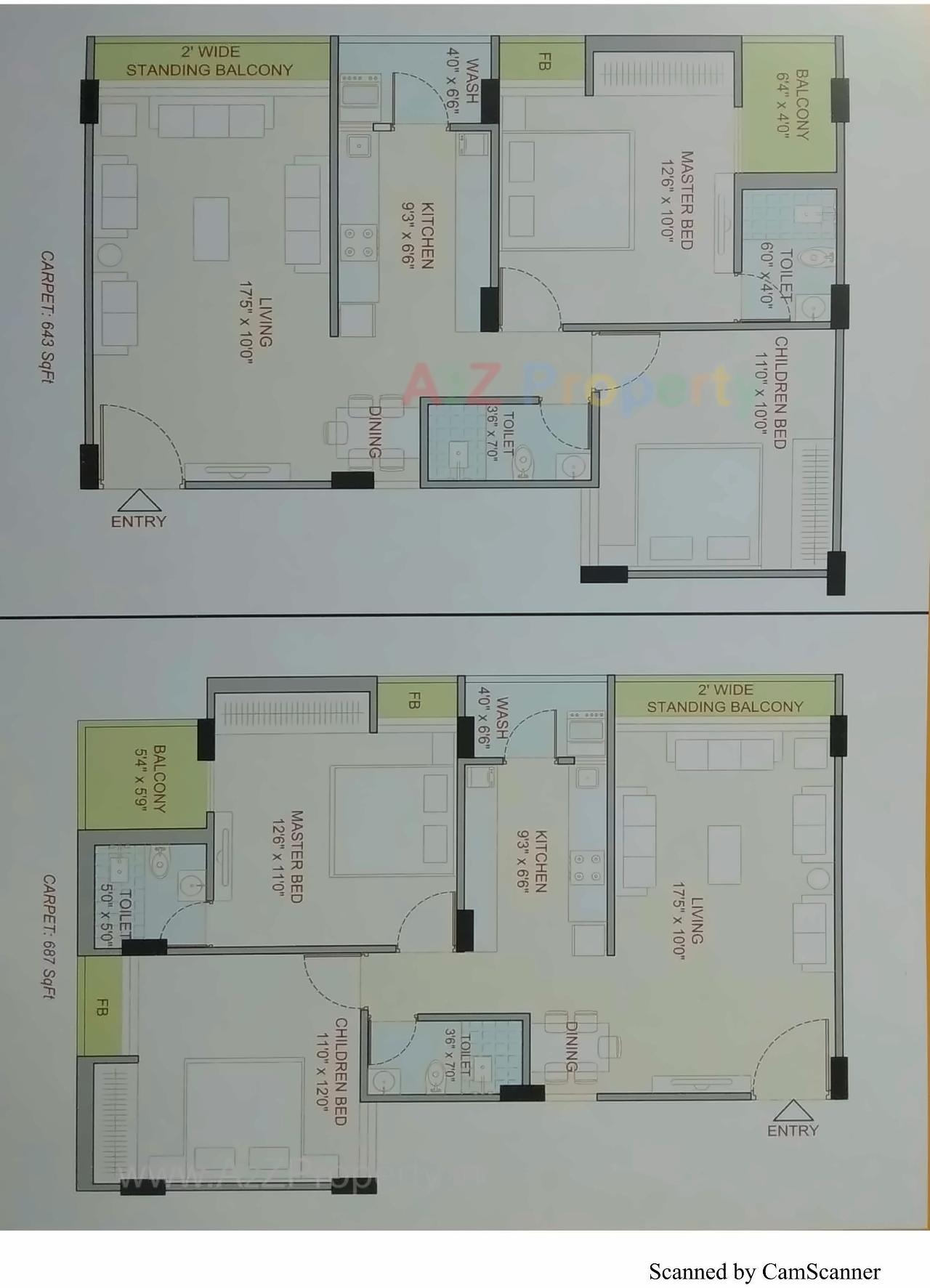 Layout of real estate project Sunrise Prime located at Ghanteshwar, Rajkot, Gujarat