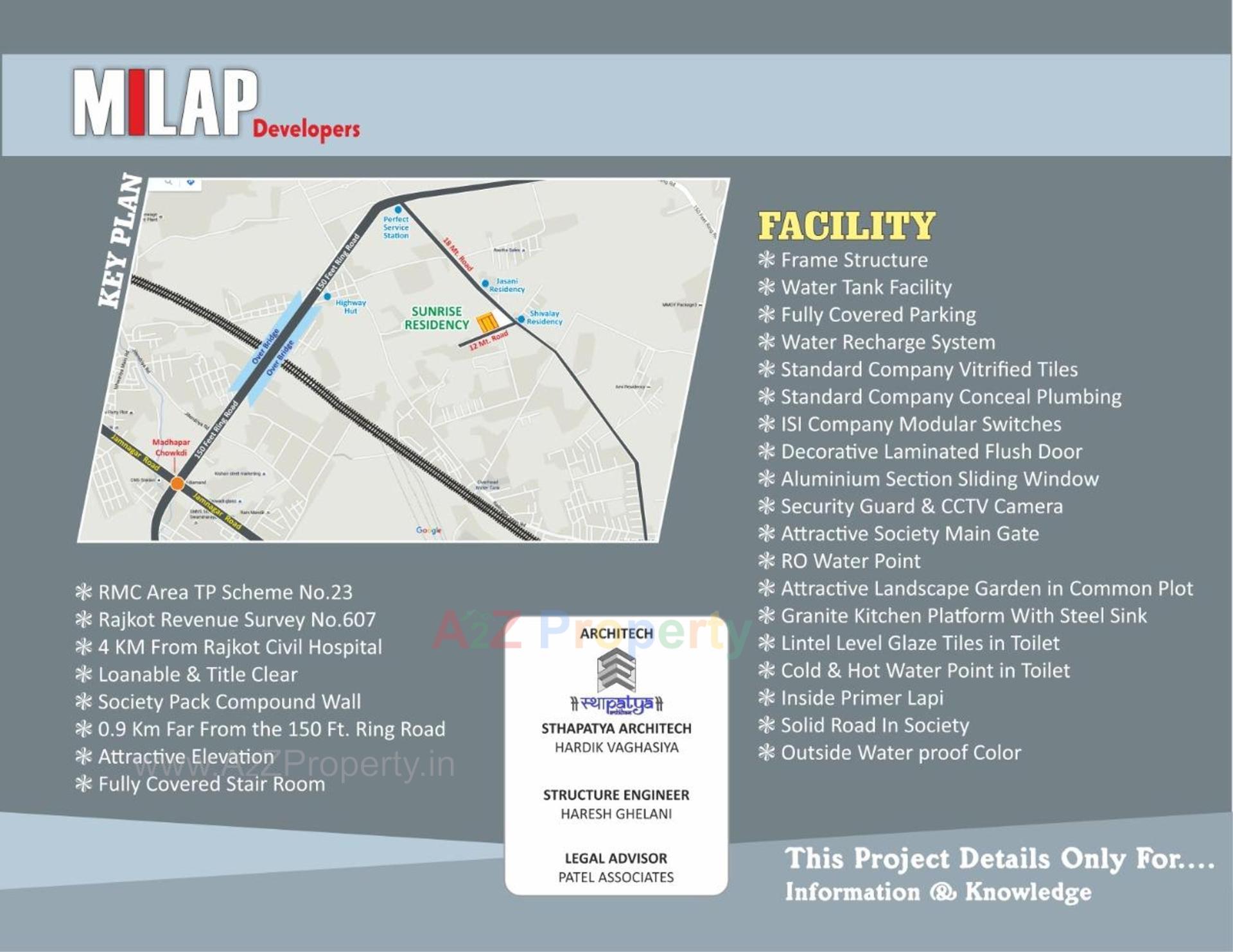  of real estate project Sunrise Residency located at Rajkot, Rajkot, Gujarat