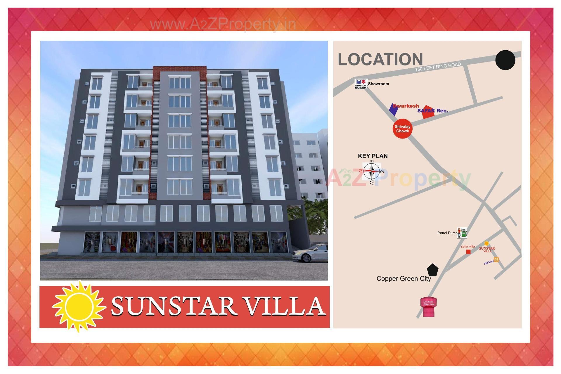  of real estate project Sunstar Villa located at Rajkot, Rajkot, Gujarat