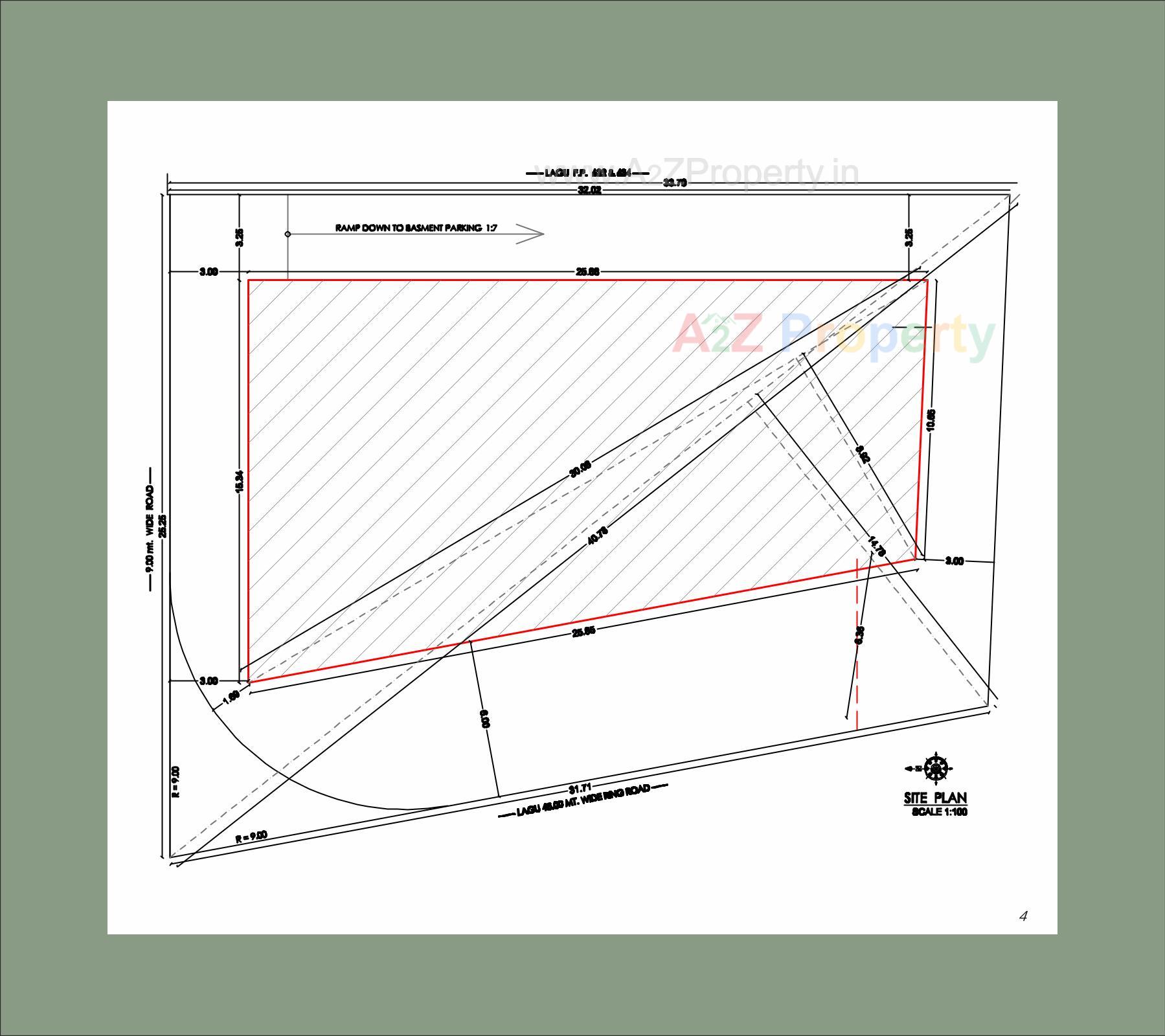  of real estate project Supremus located at Raiya, Rajkot, Gujarat