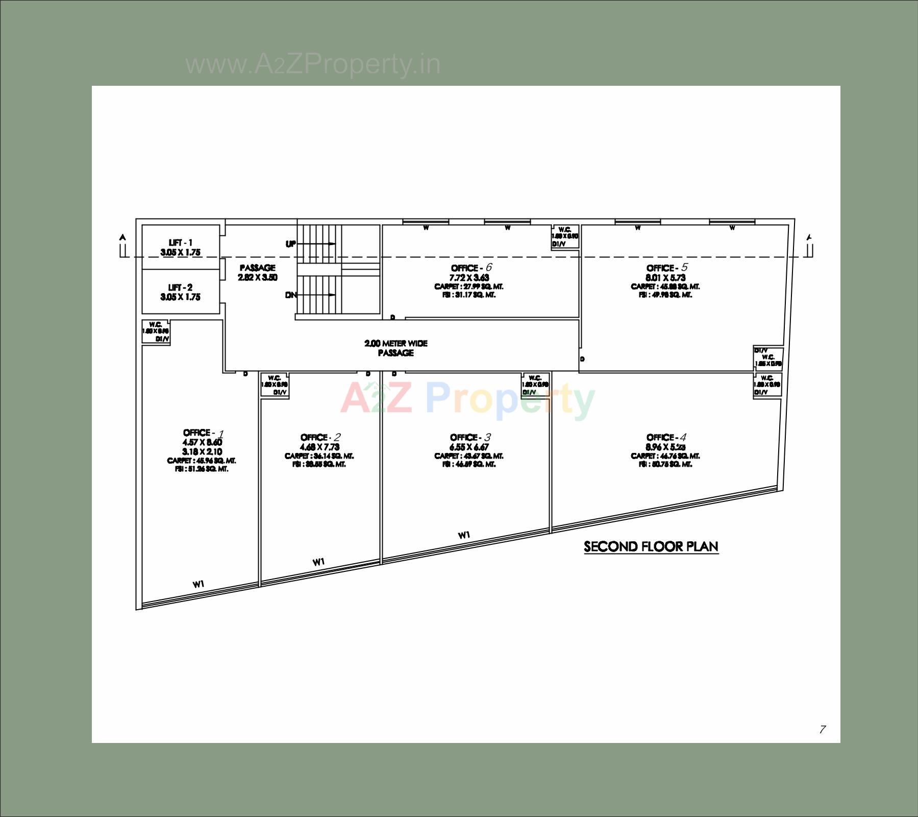  of real estate project Supremus located at Raiya, Rajkot, Gujarat