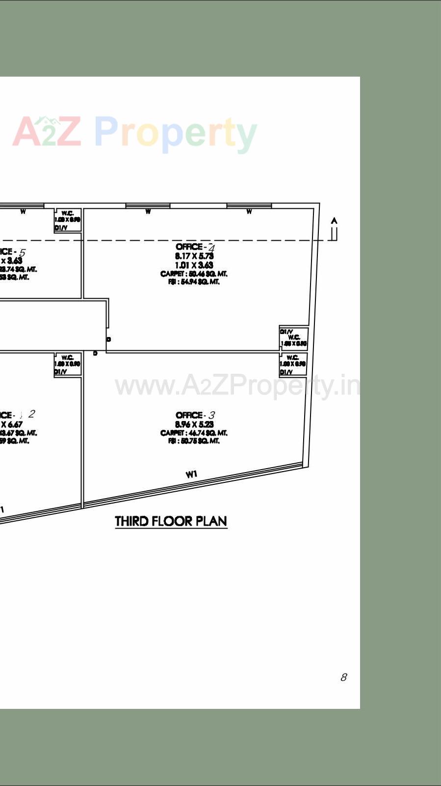 Layout of real estate project Supremus located at Raiya, Rajkot, Gujarat