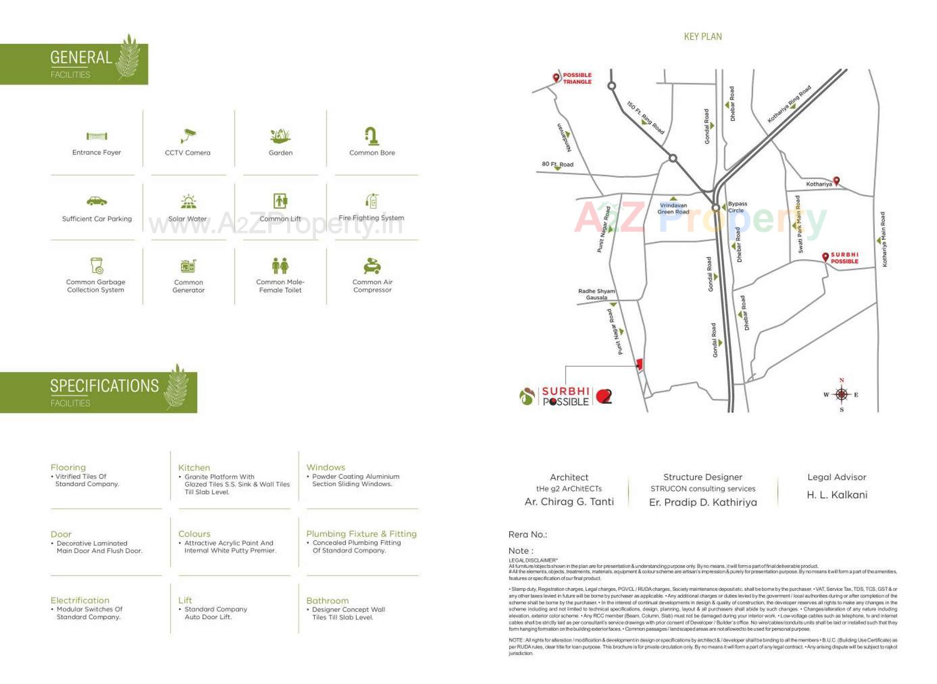  of real estate project Surbhi Possible   O located at Vavdi, Rajkot, Gujarat