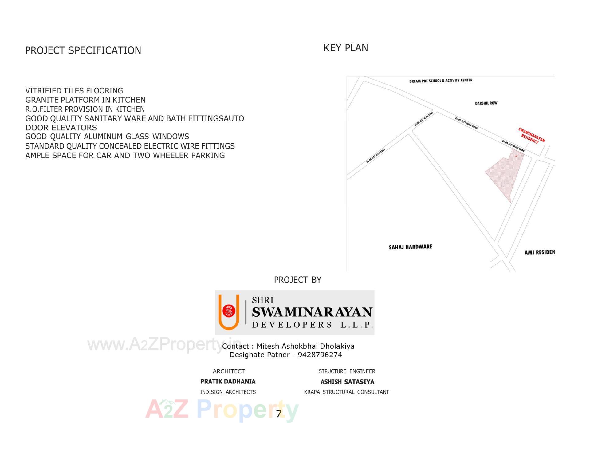  of real estate project Swaminarayan Residency located at Rajkot, Rajkot, Gujarat