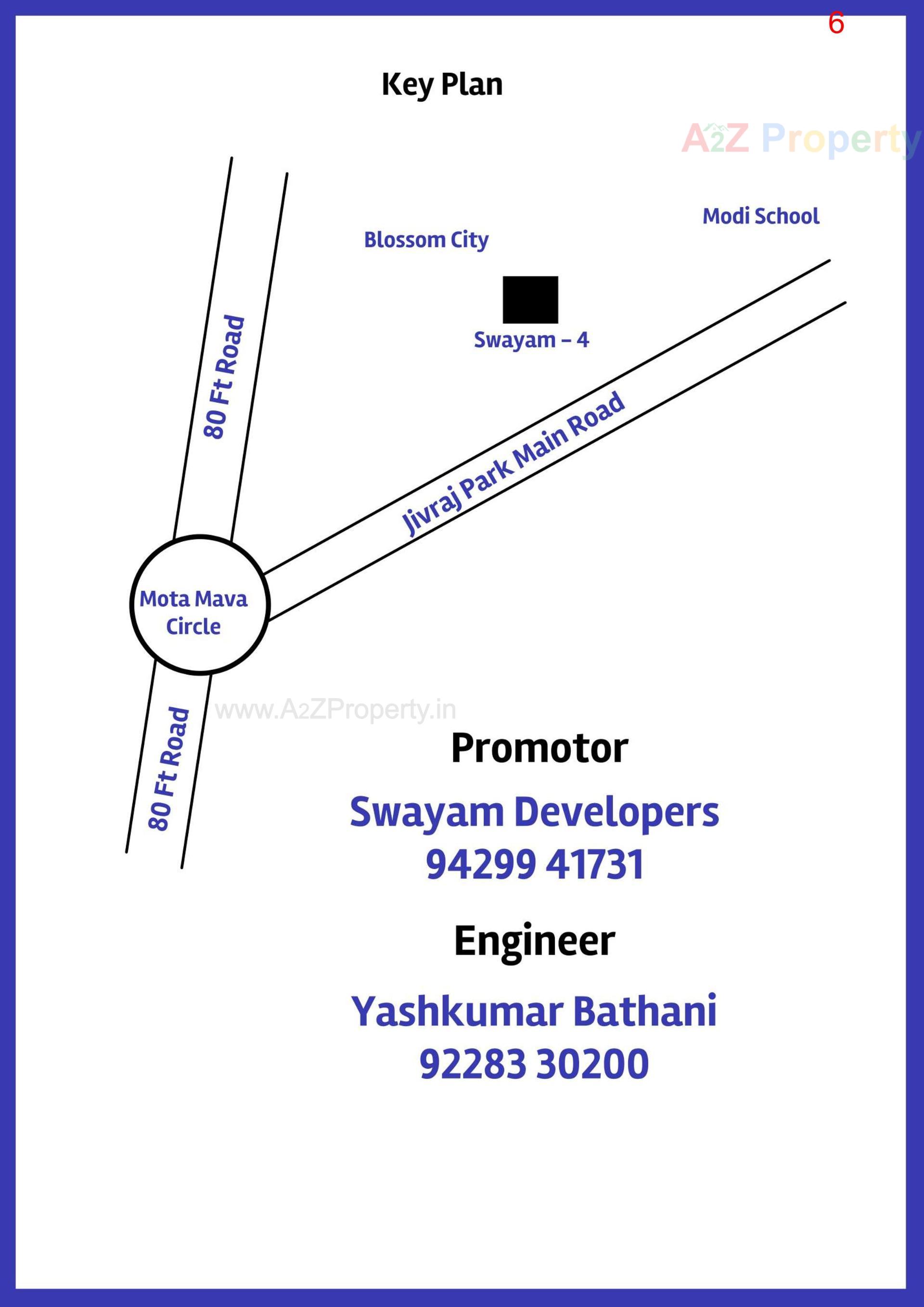  of real estate project Swayam located at Mavdi, Rajkot, Gujarat