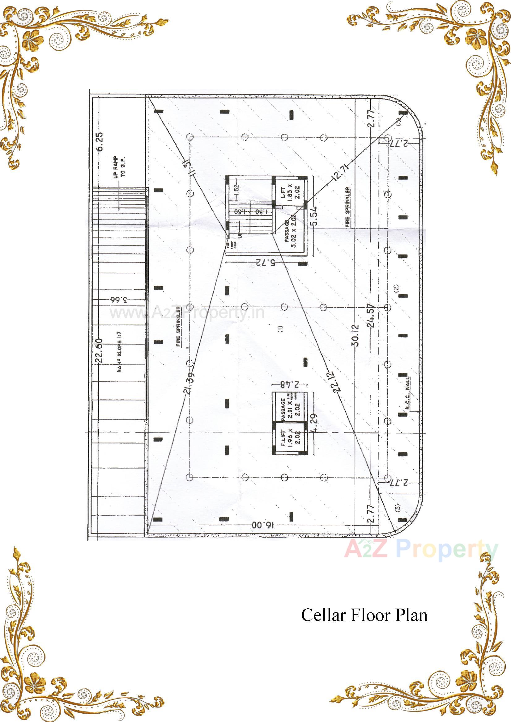 Layout of real estate project Swayam Atulyam located at Mavdi, Rajkot, Gujarat