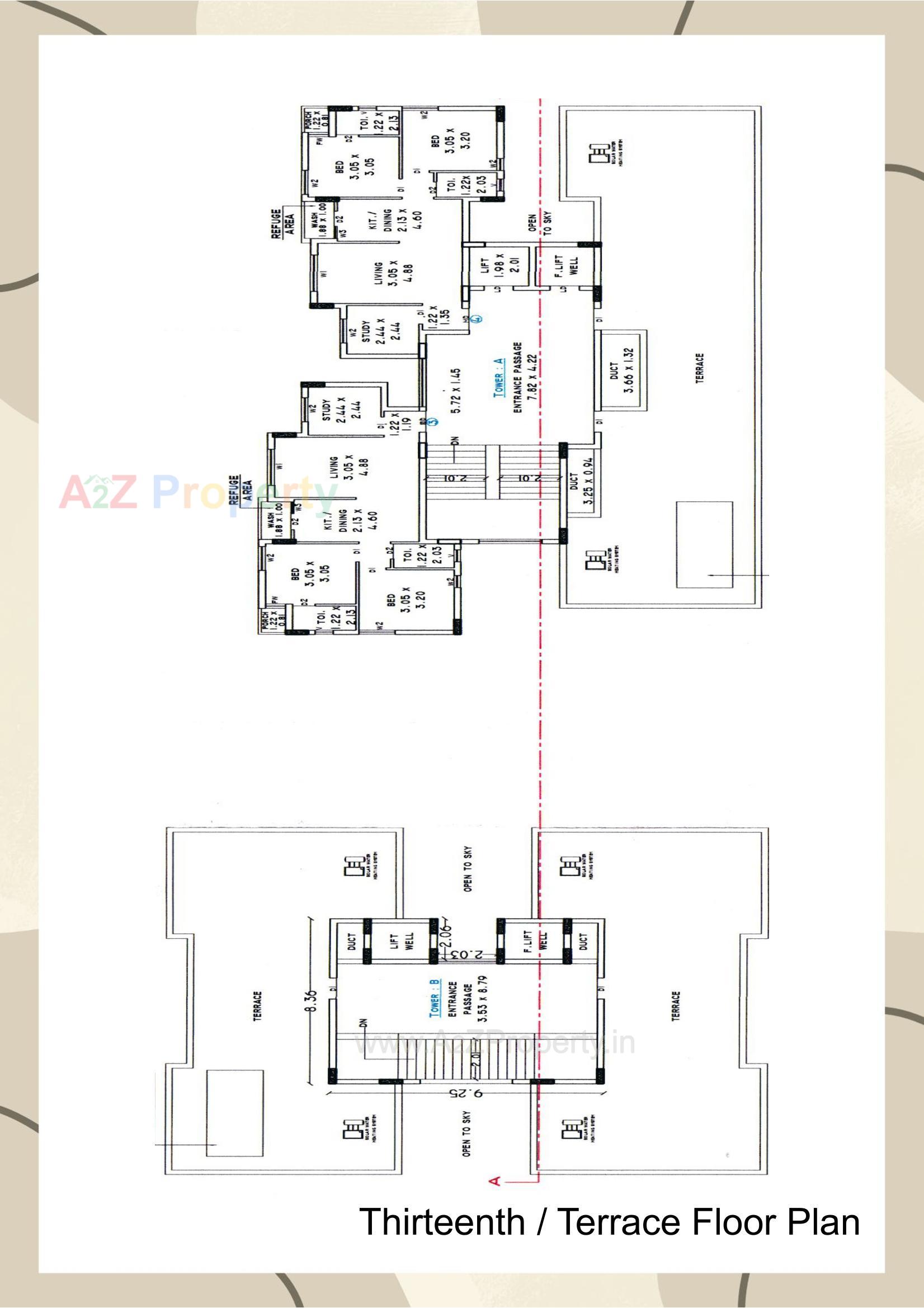Layout of real estate project Swayam City located at Vavdi, Rajkot, Gujarat