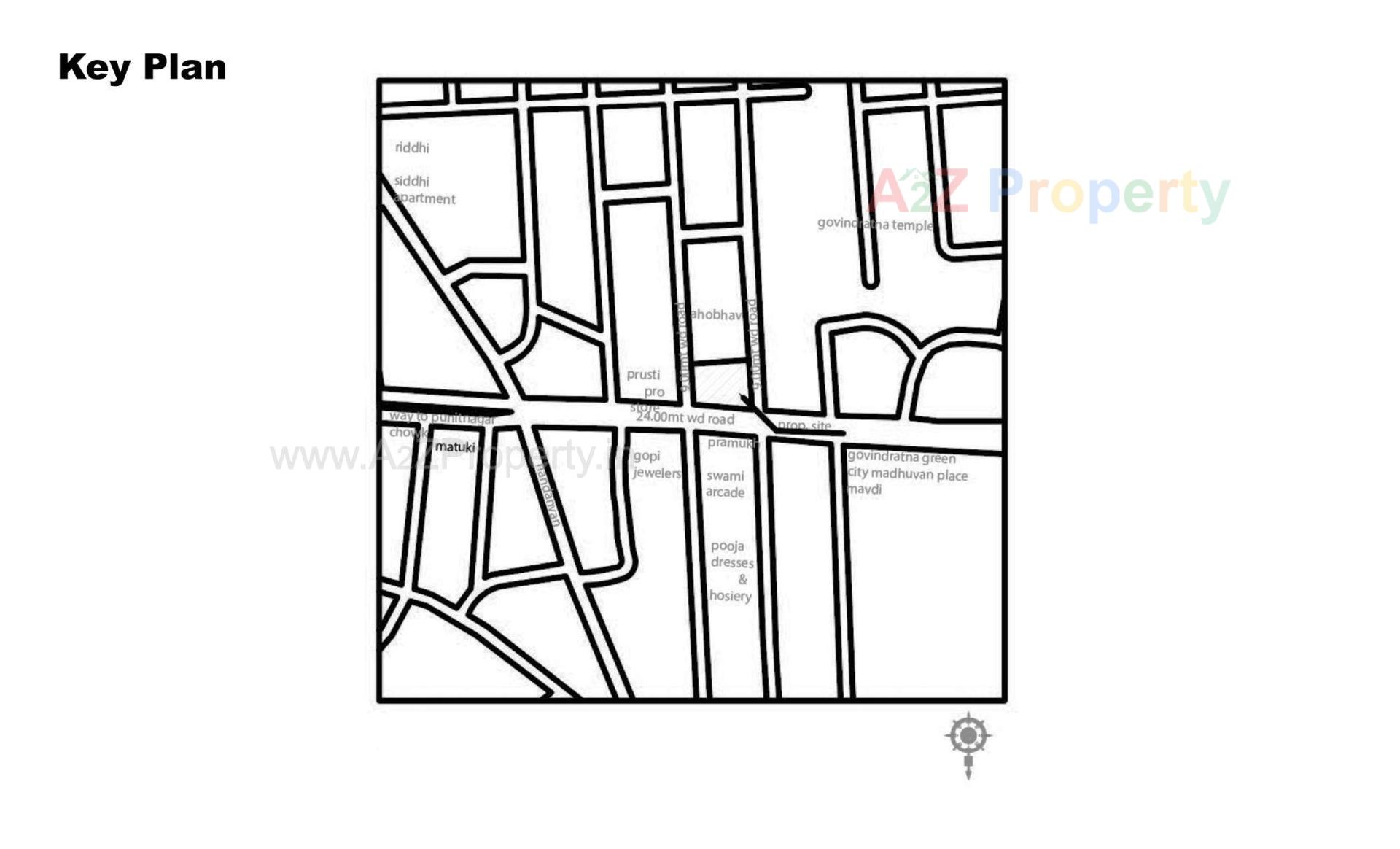  of real estate project Swayam Space located at Mavdi, Rajkot, Gujarat