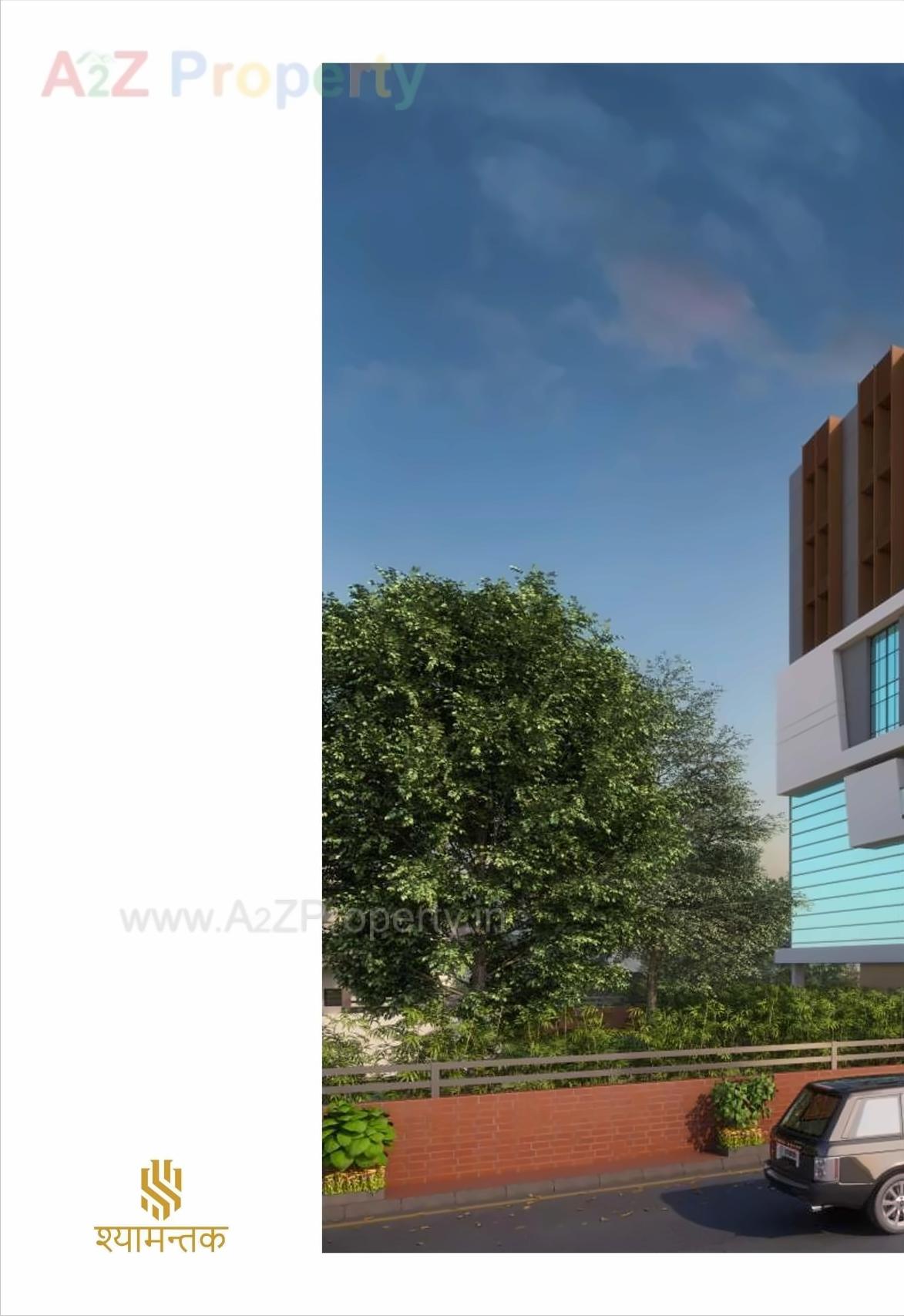 3D Elevation of real estate project Syamantaka located at Nana-mava, Rajkot, Gujarat