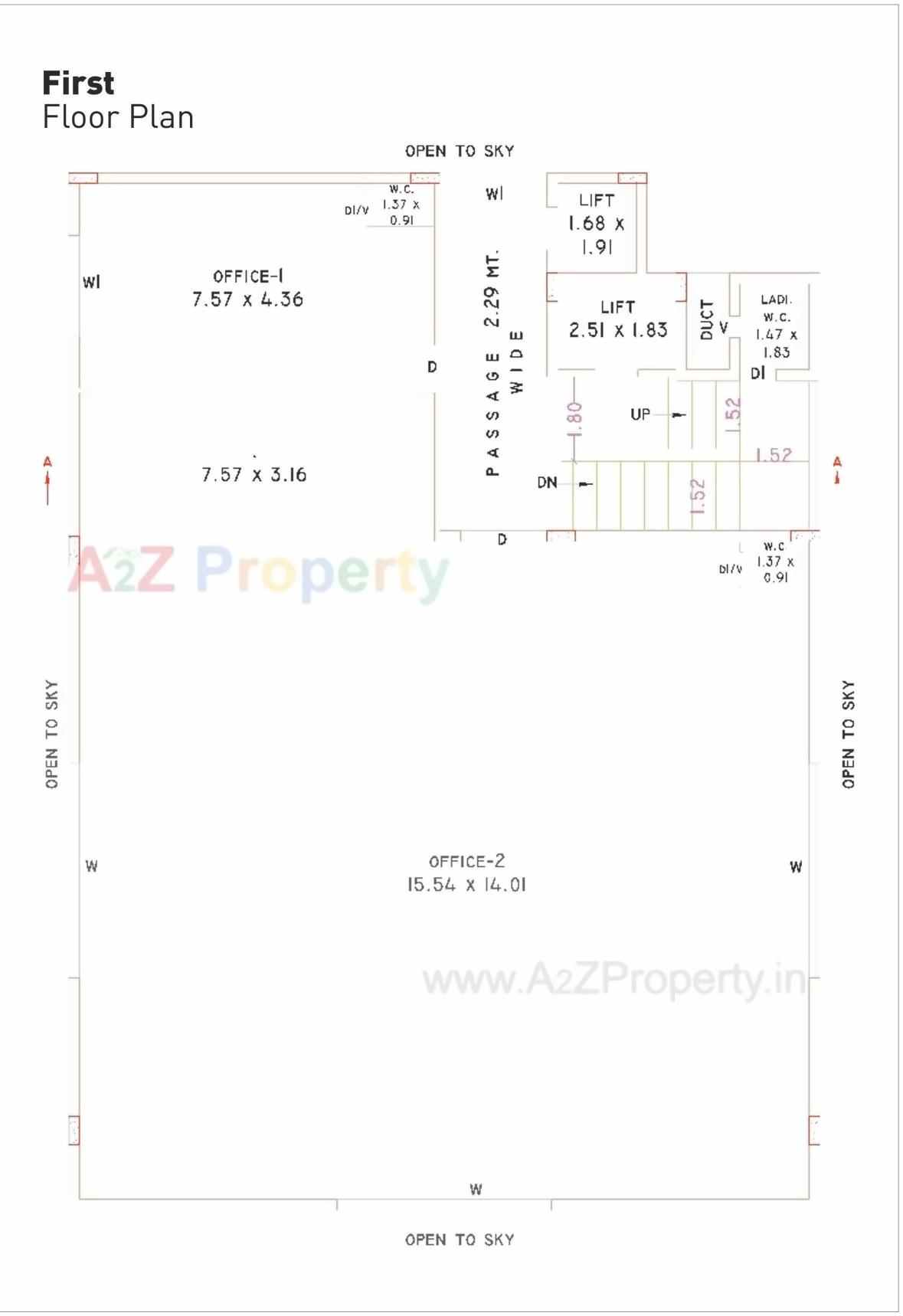 Layout of real estate project Syamantaka located at Nana-mava, Rajkot, Gujarat