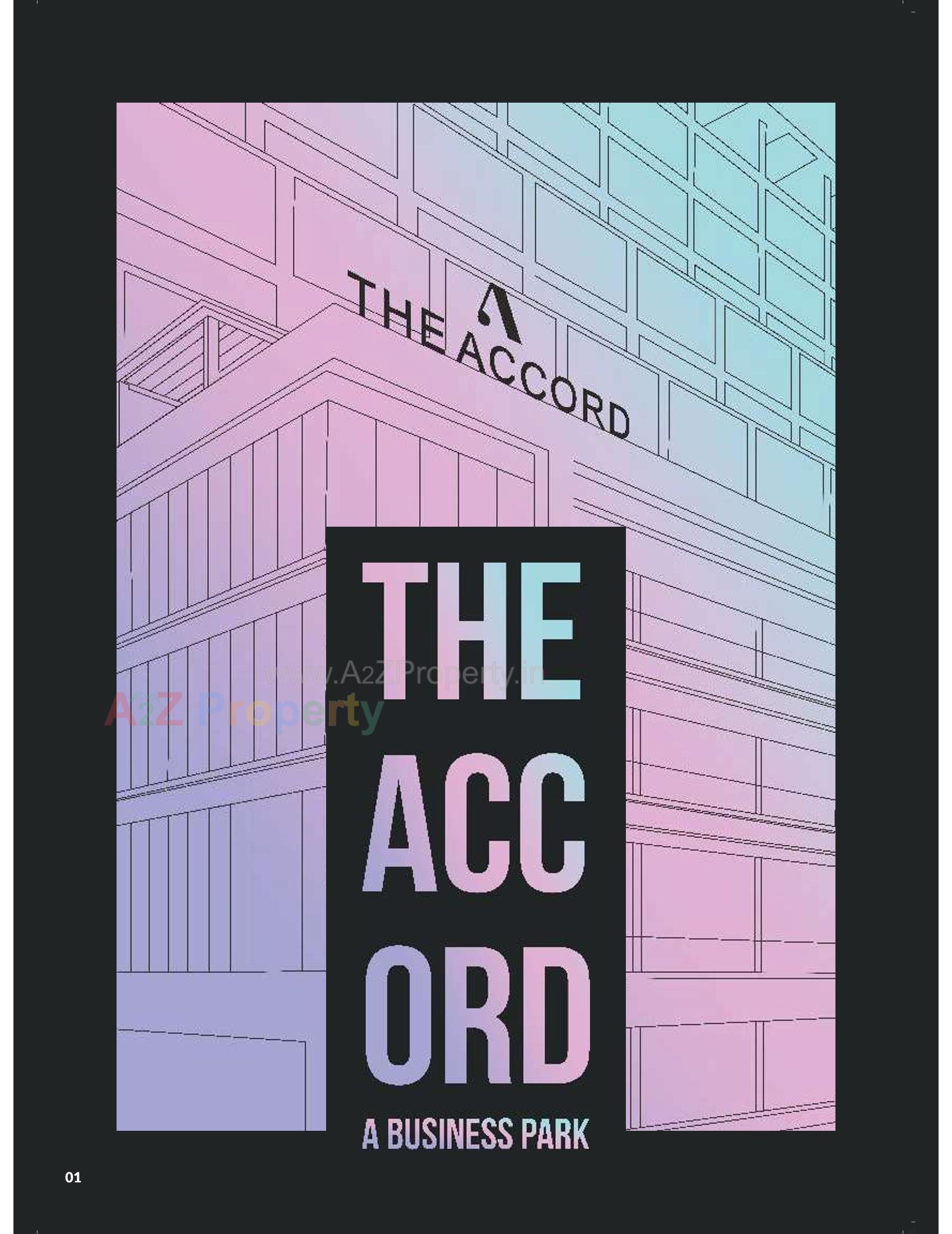 Layout of real estate project The Accord located at Rajkot, Rajkot, Gujarat