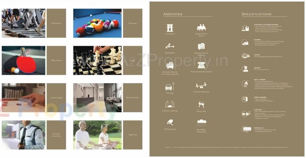  of real estate project The Atlantis located at Nana-mava, Rajkot, Gujarat