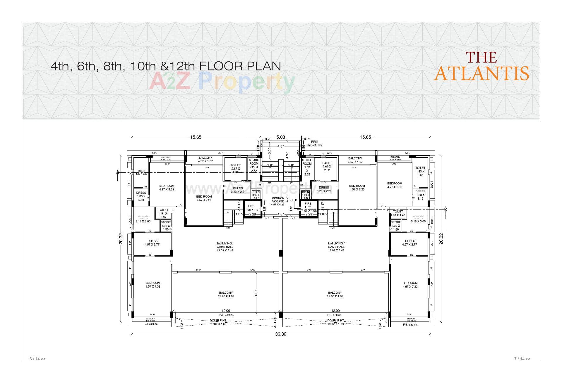 Layout of real estate project The Atlantis located at Kankot, Rajkot, Gujarat