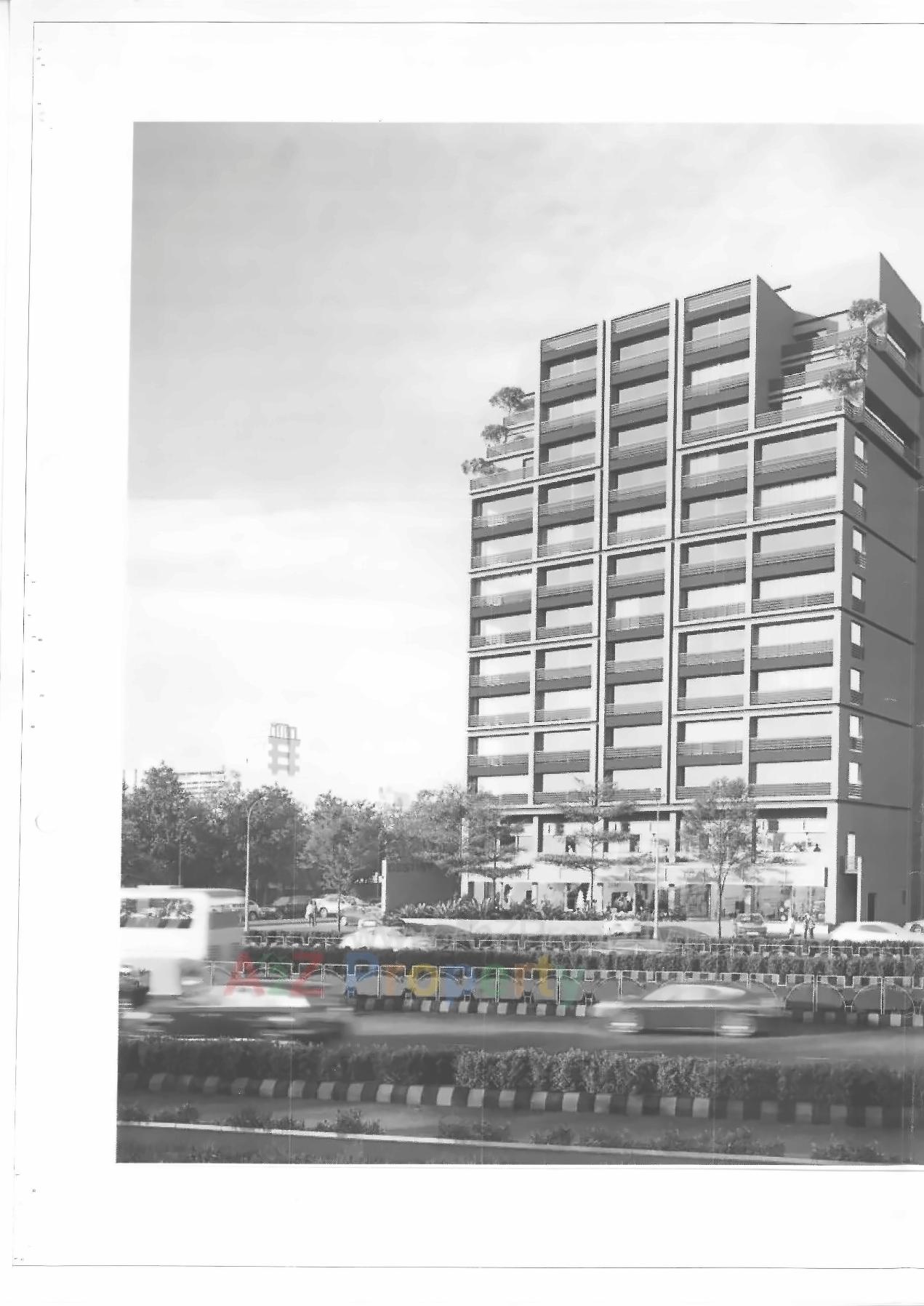 3D Elevation of real estate project The Destiny located at Mavdi, Rajkot, Gujarat