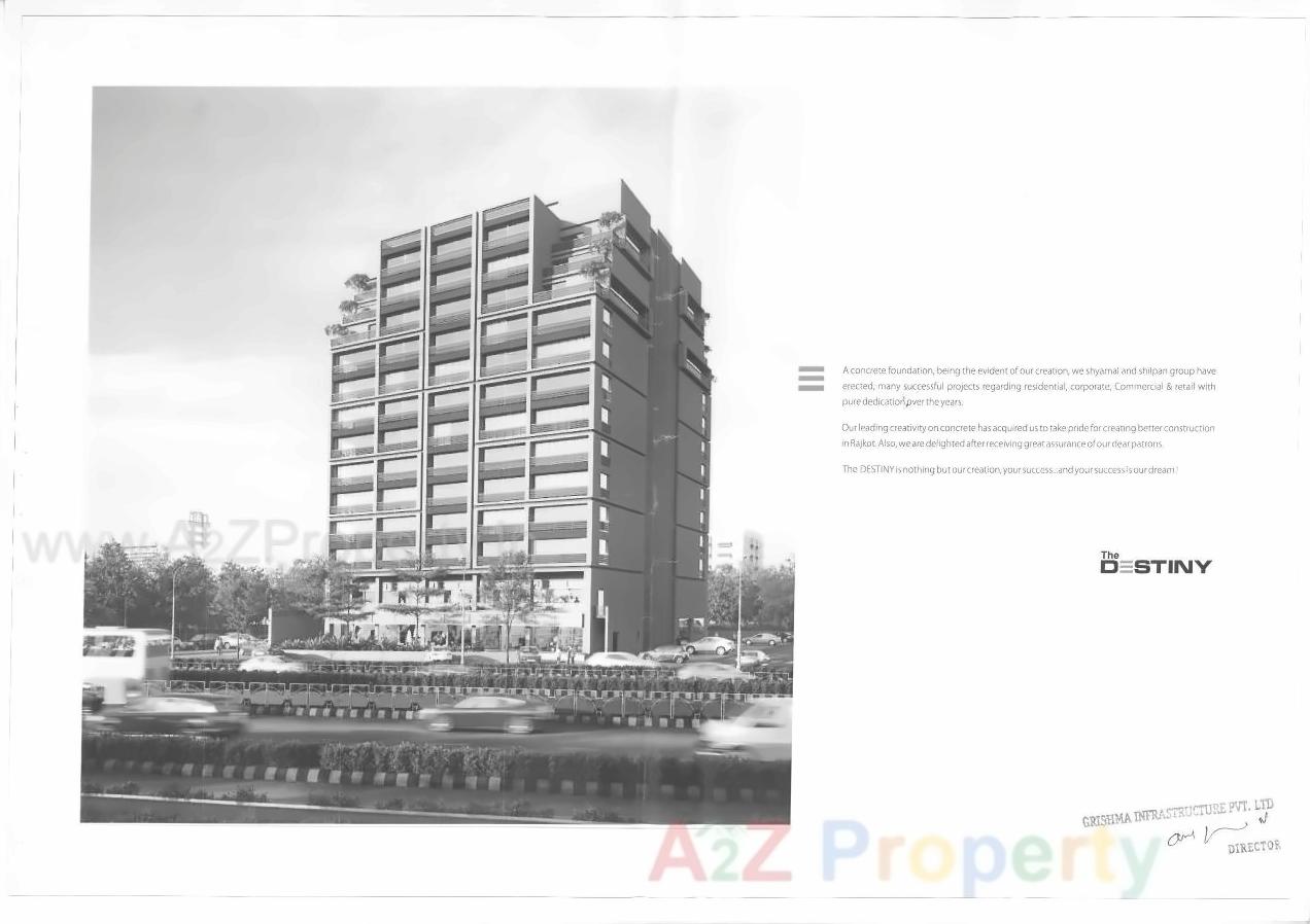  of real estate project The Destiny located at Mavdi, Rajkot, Gujarat