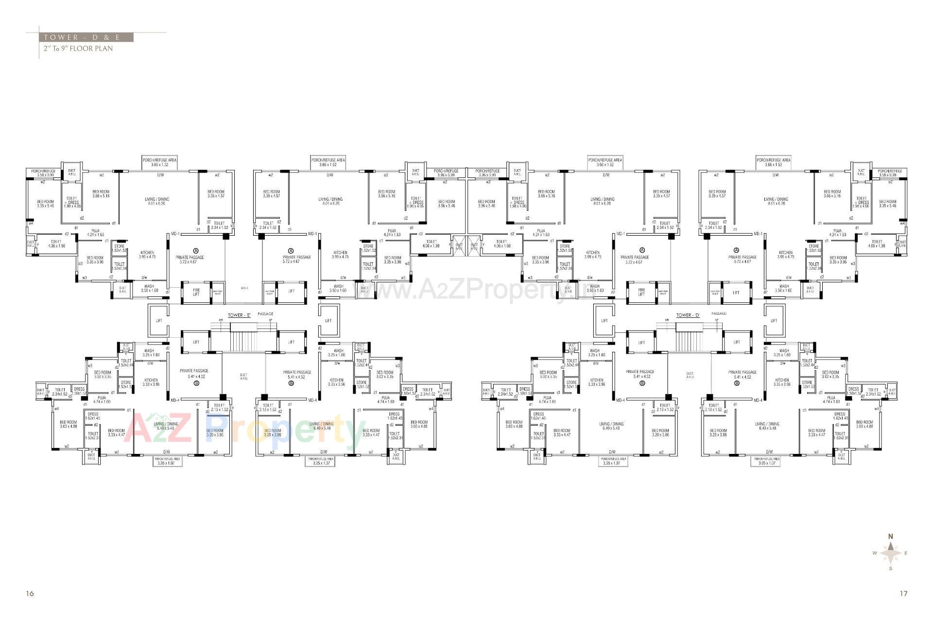 Layout of real estate project The Galaxy Gardens located at Mavdi, Rajkot, Gujarat