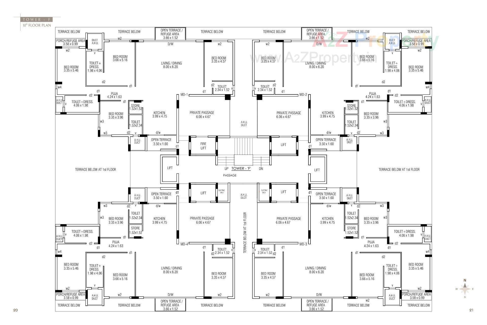  of real estate project The Galaxy Gardens located at Mavdi, Rajkot, Gujarat
