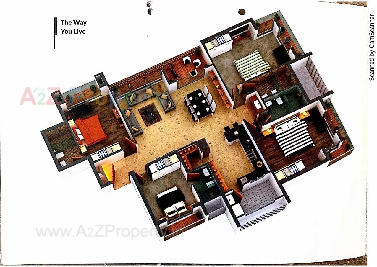 Layout of real estate project The Icon located at Rajkot, Rajkot, Gujarat