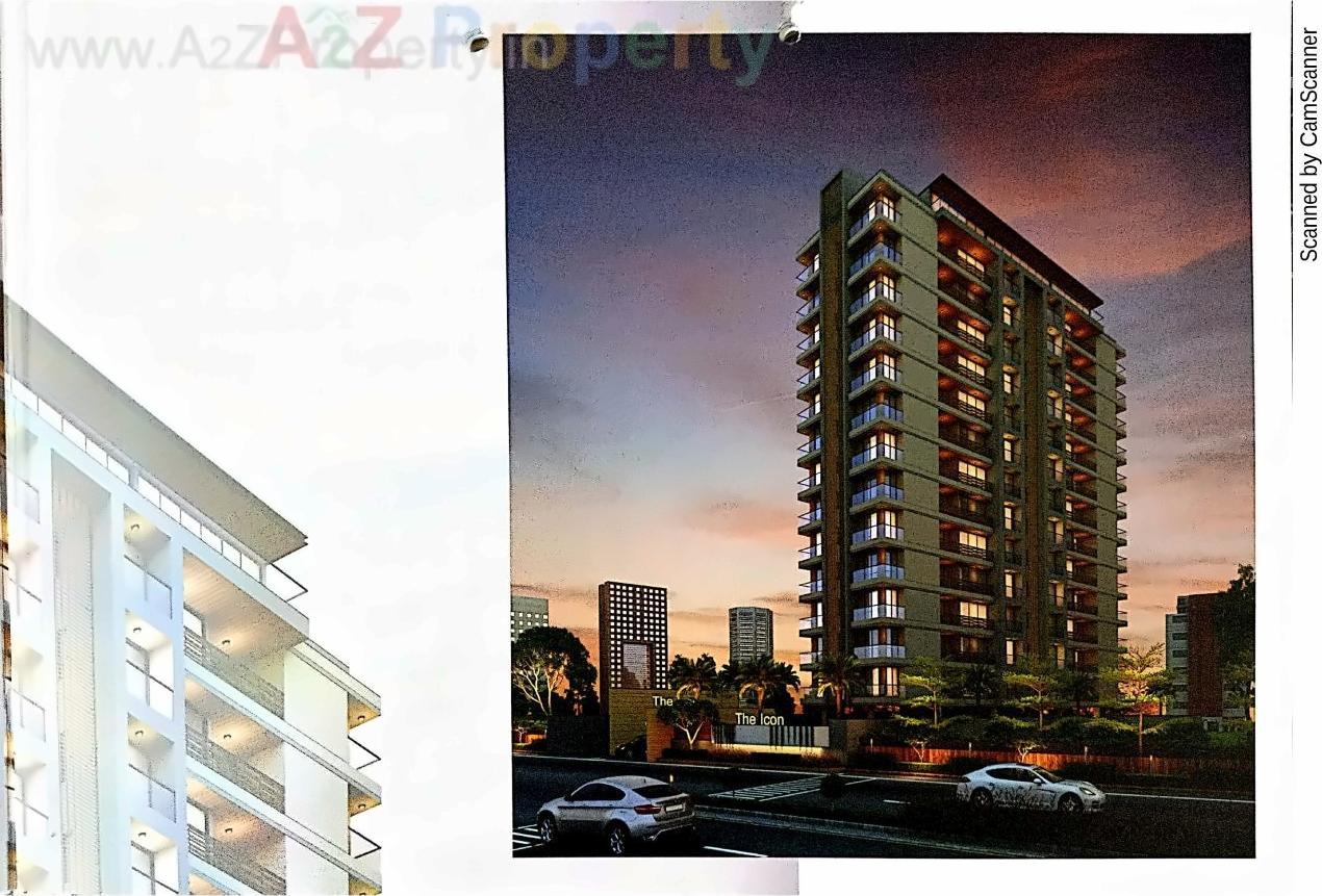 3D Elevation of real estate project The Icon located at Rajkot, Rajkot, Gujarat