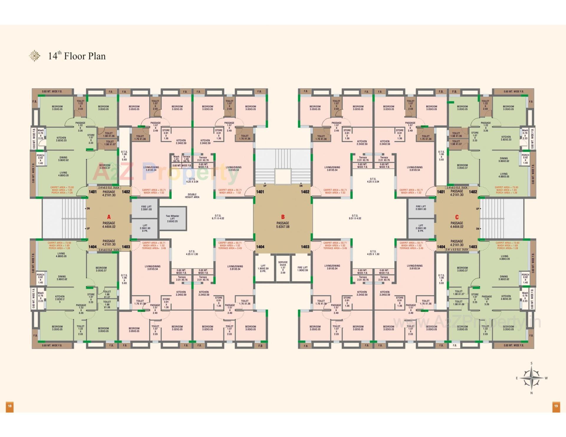 Layout of real estate project The  Iconic World located at Kangashiyali, Rajkot, Gujarat