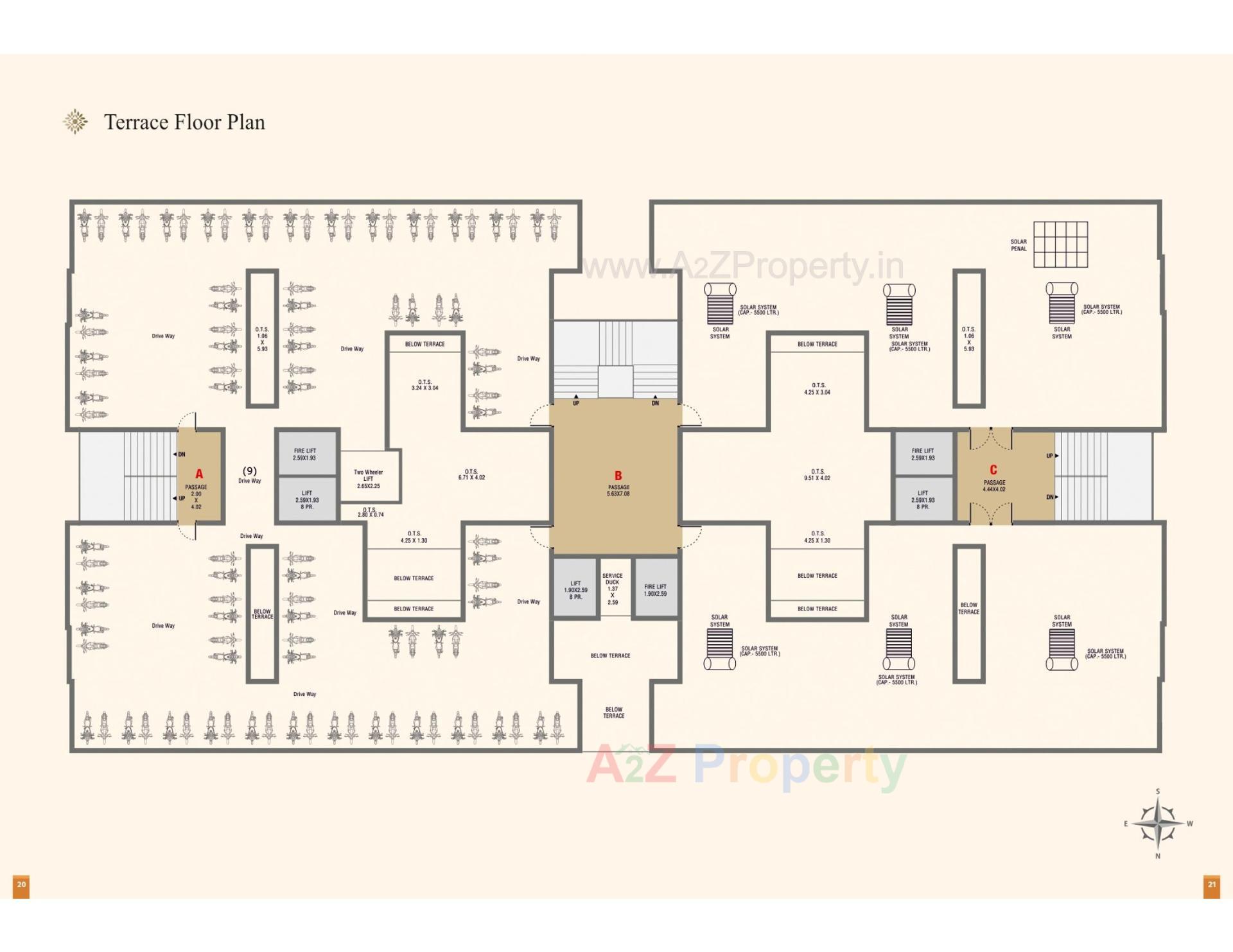 Layout of real estate project The  Iconic World located at Kangashiyali, Rajkot, Gujarat