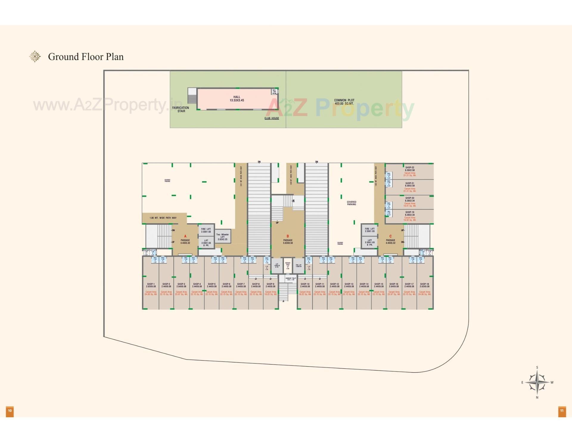 Layout of real estate project The  Iconic World located at Kangashiyali, Rajkot, Gujarat
