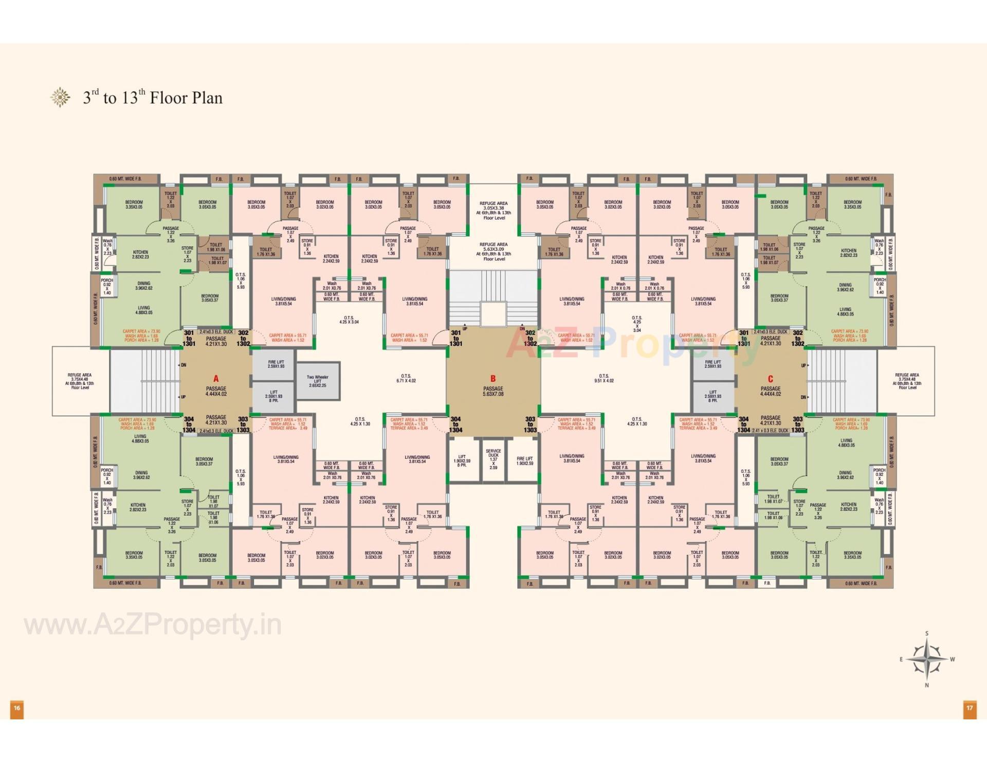 Layout of real estate project The  Iconic World located at Kangashiyali, Rajkot, Gujarat